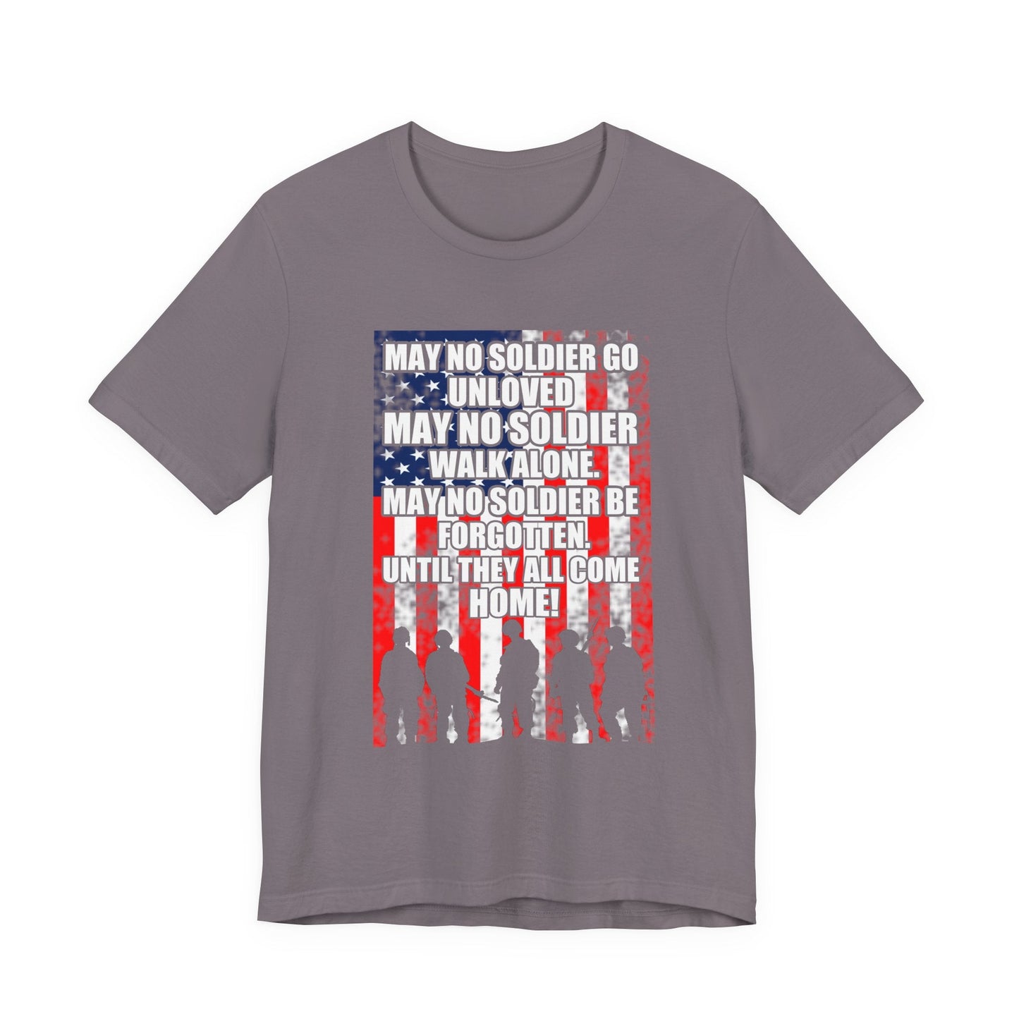 Army Veteran Patriotic Graphic Design Unisex Cotton T-Shirt v49