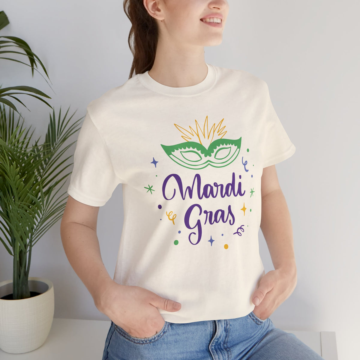 Camiseta unisex de algodón para carnaval