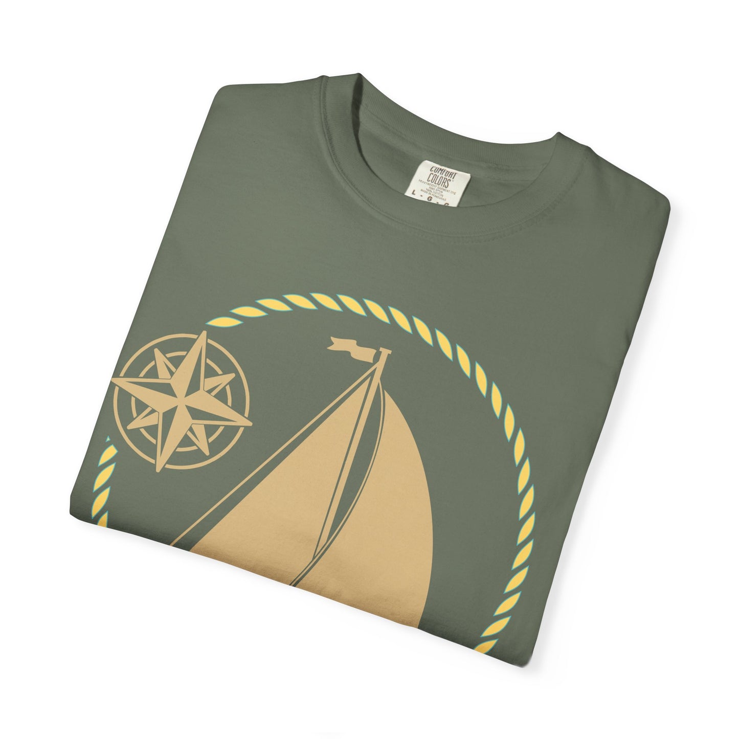 Comfort Colors 1717 Unisex Garment-Dyed T Shirt With Relaxed Fit 100 Percent Ring-Spun US Cotton