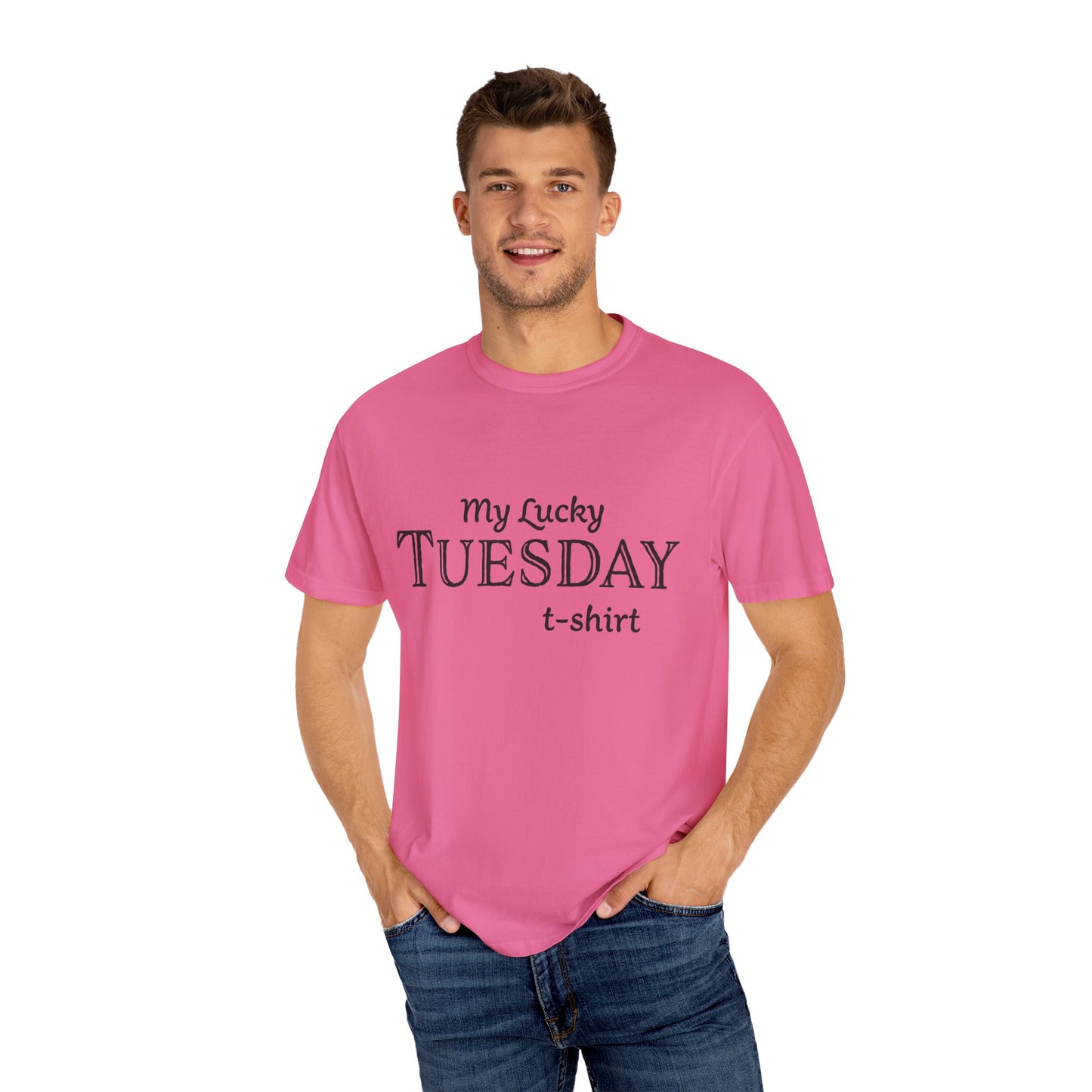 Unisex T-shirt with weekdays design