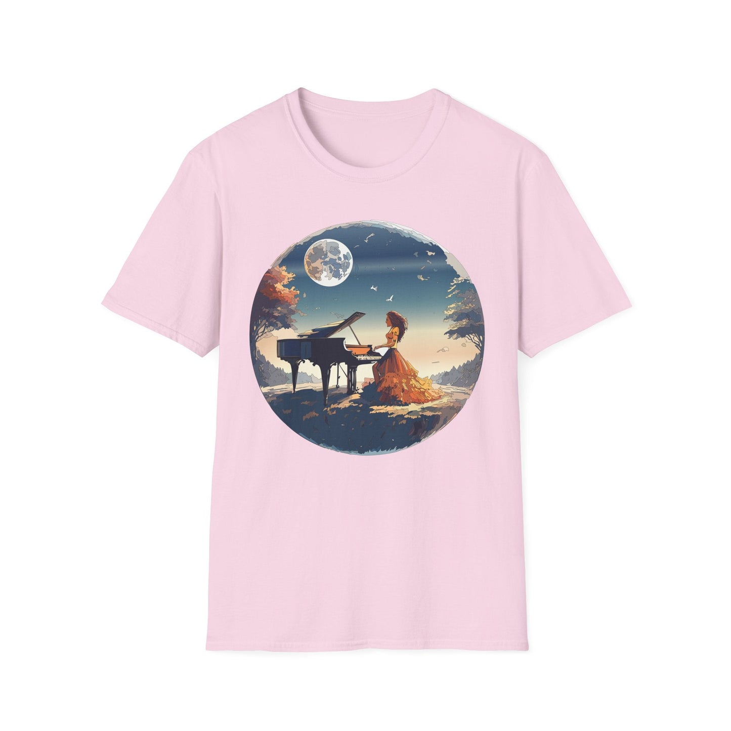 Womens Graphic T Shirt Art Design Gildan Softstyle Tee 100 Percent Ring Spun Cotton Unisex