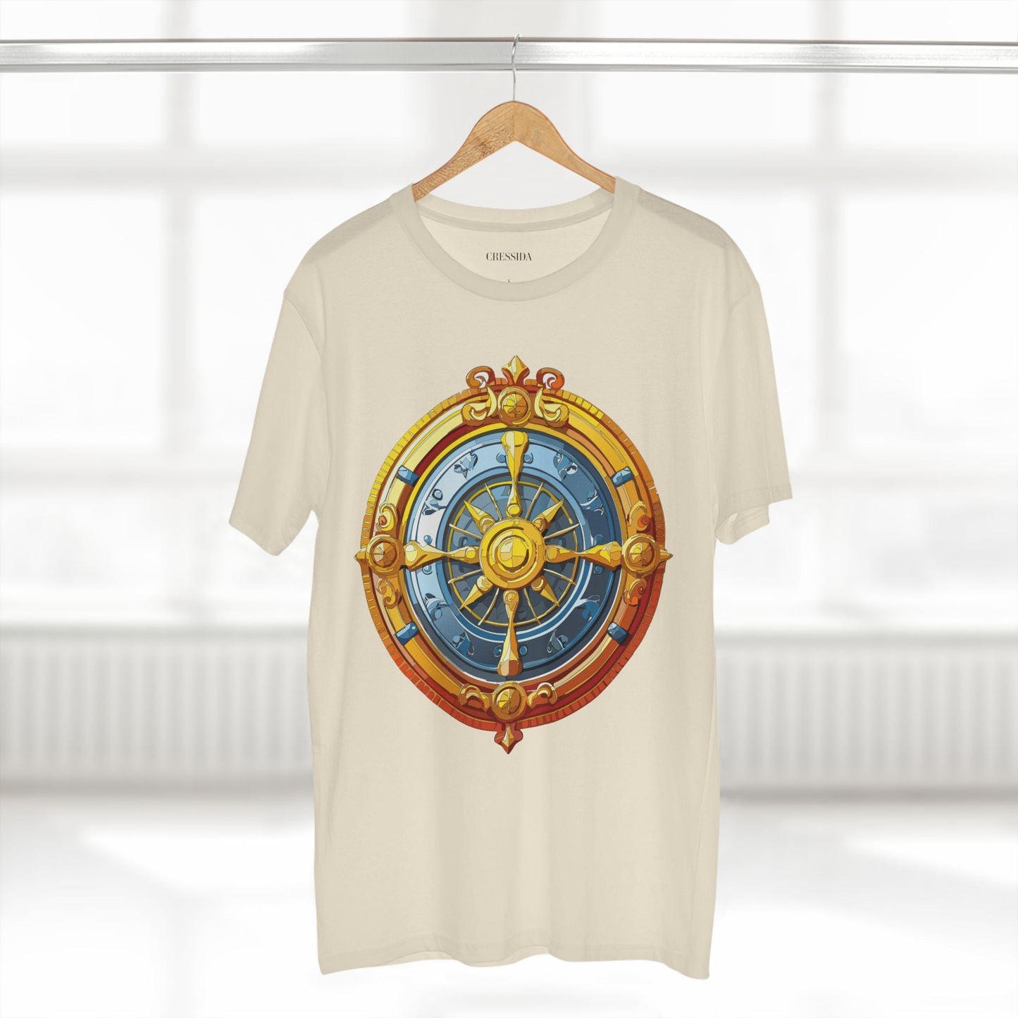 Antique Gold Coin Graphic Design T-Shirt Unisex 100 Cotton With Golden Print Artwork Tee 16