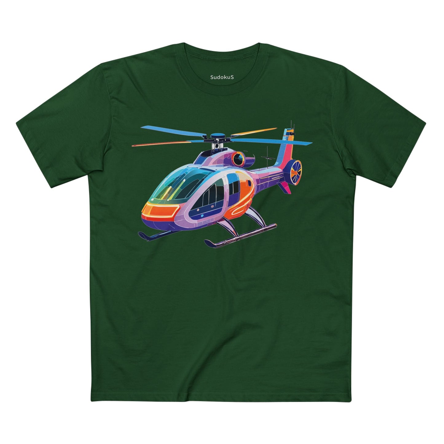 Chopper Graphic Unisex 100 Cotton Staple Tee 13
