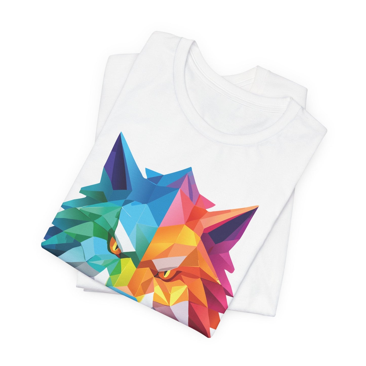 Unisex Animal Shirt Art Design Tee With Animals Wild Animals Shirt Short Sleeve
