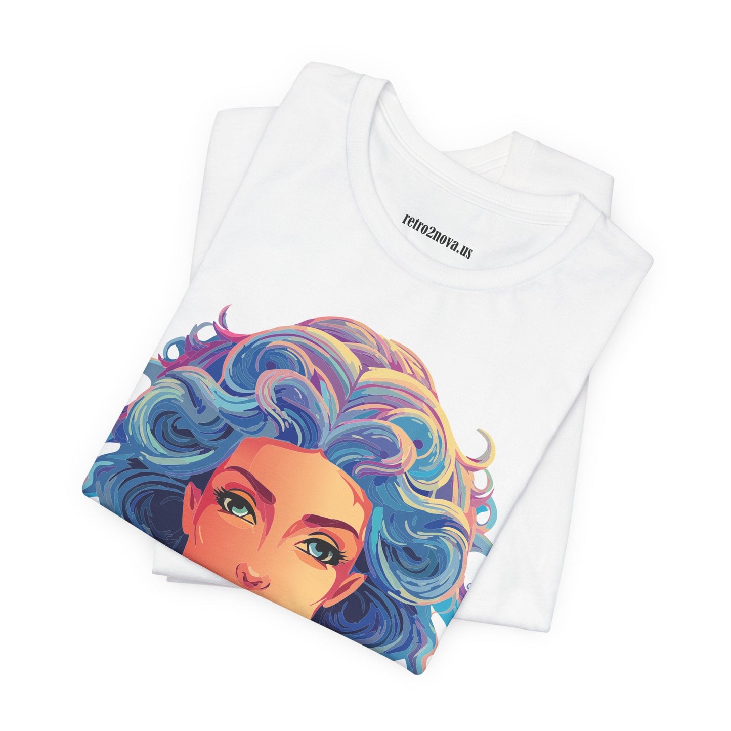 Goddess Medusa Graphic Cotton T Shirt Unisex Jersey Short Sleeve Original Artwork By Retro2Nova