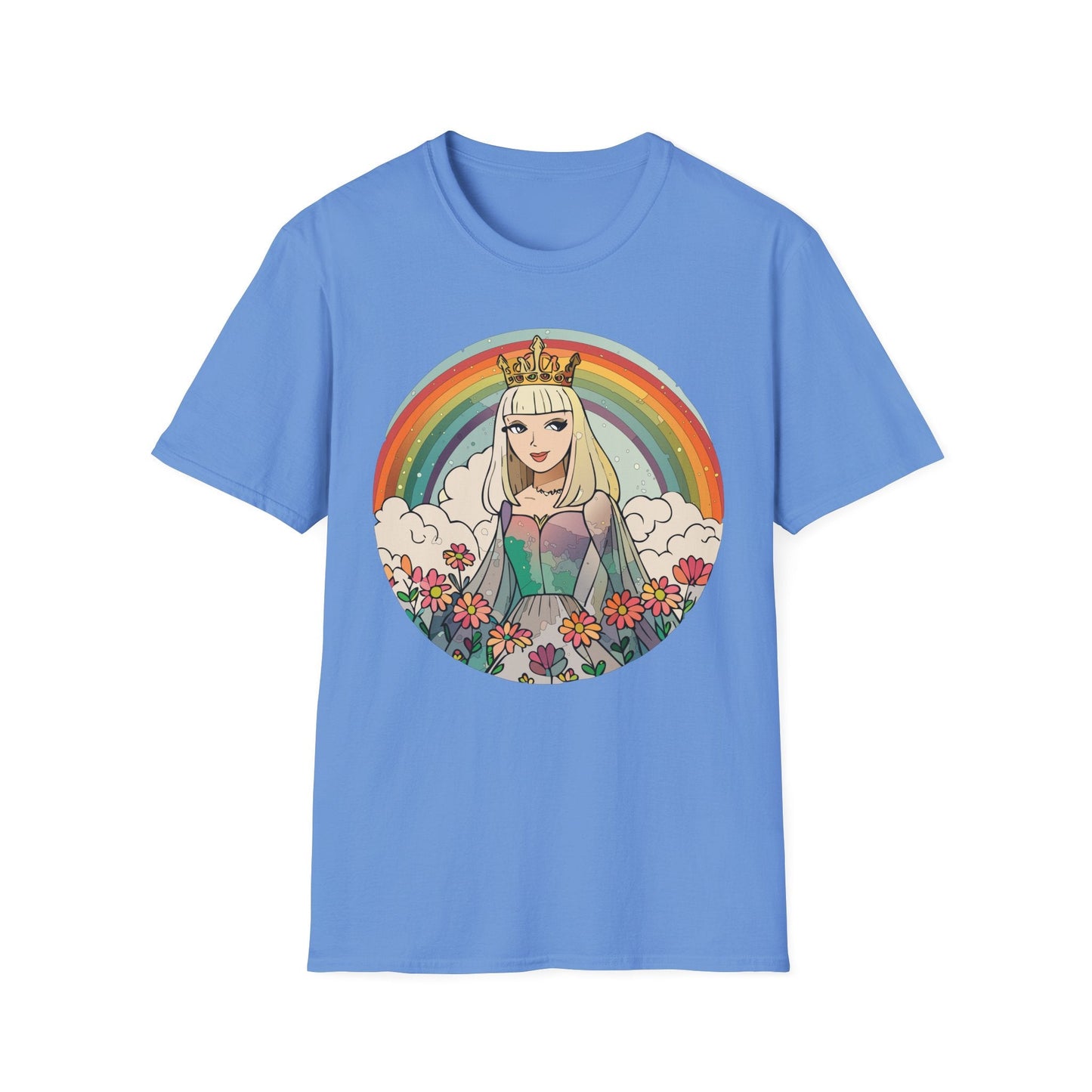 Womens Graphic T Shirt Art Design Tee Softstyle 100 Percent Ring Spun Cotton Comfort