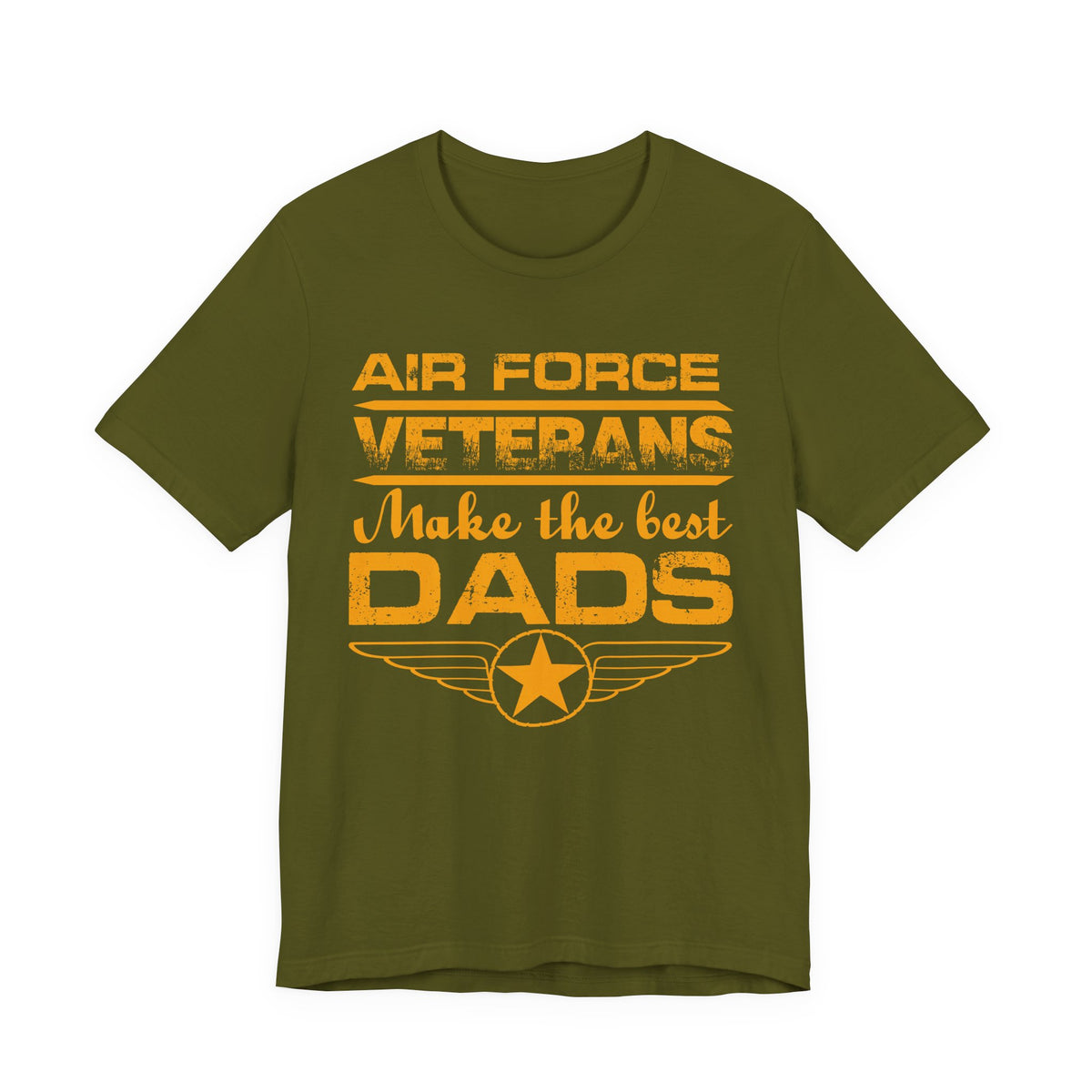 Air Force Veterans Make the Best Dads T-Shirt Military Dad Unisex Cotton Tee v48