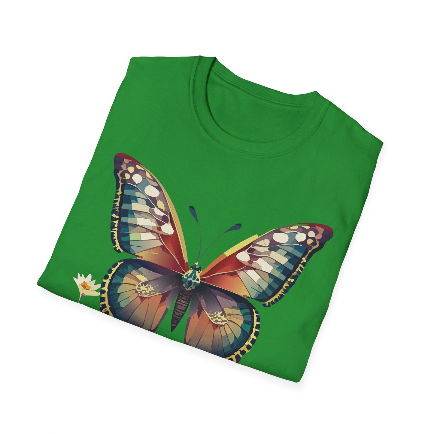 Unisex Butterfly Monarch Shirt Softstyle Tee Gildan 64000 Short Sleeve For Everyday Comfort