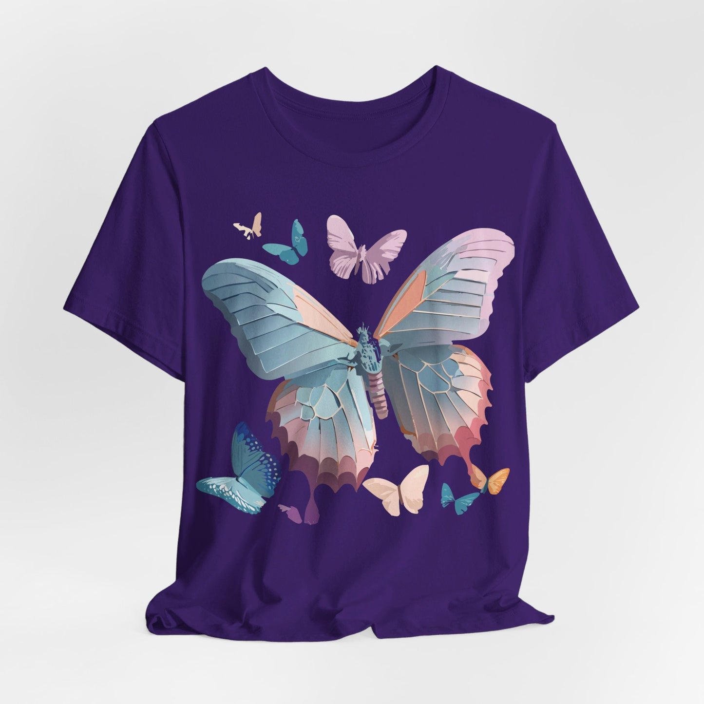 Adelpha Butterfly Graphic Tee Unisex Short Sleeve Vintage Art Design