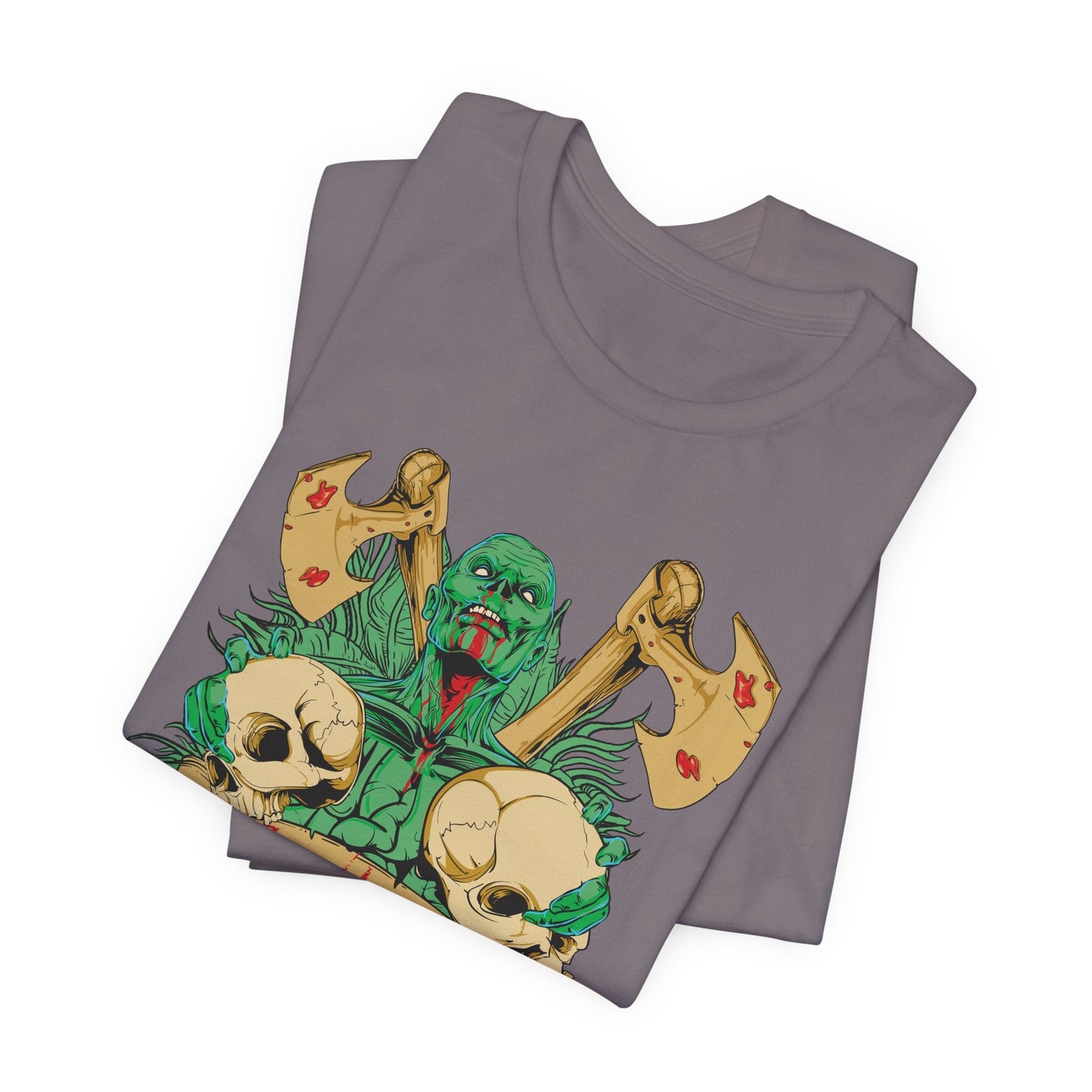 Cthulhu Skull Axes Testimony Tee Lovecraft Horror Mythos Shirt Art-42