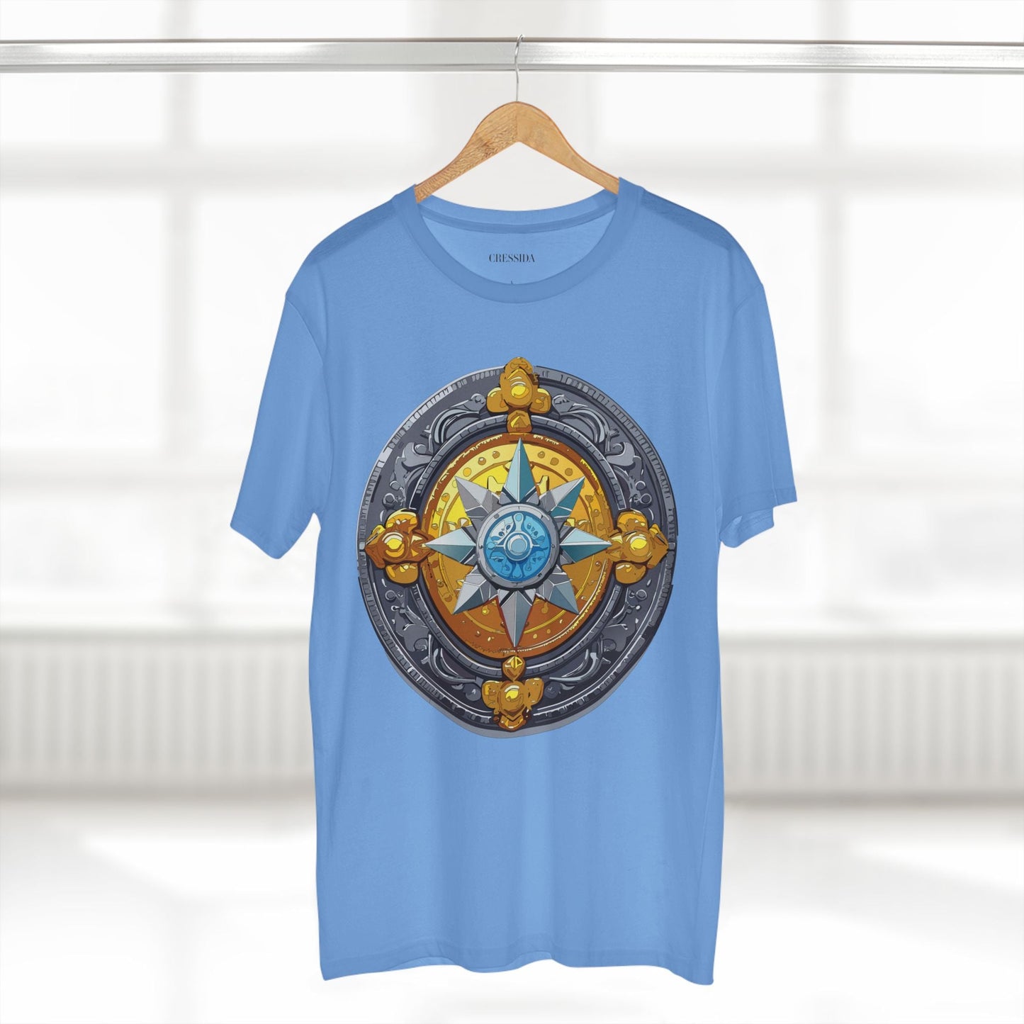 Antique Gold Coin Graphic Design T-Shirt Unisex 100 Cotton With Golden Print Artwork Tee 1