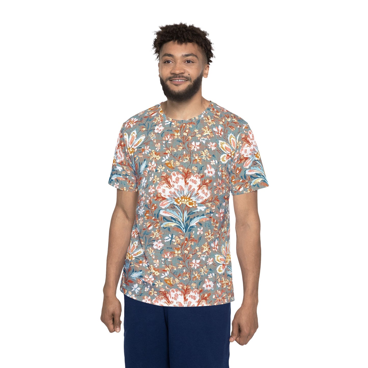 Unisex Floral Shirt, Floral Tee Shirt, Floral T-Shirt, T Shirt with Flowers 10