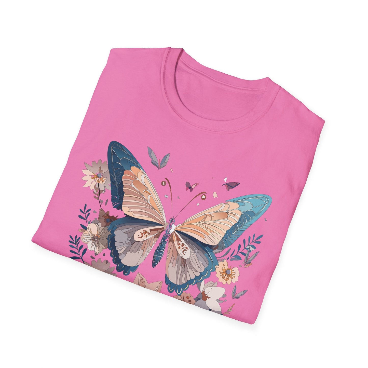 Monarch Butterfly T Shirt Unisex Softstyle Gildan 64000 Tee Lightweight Comfort Fit