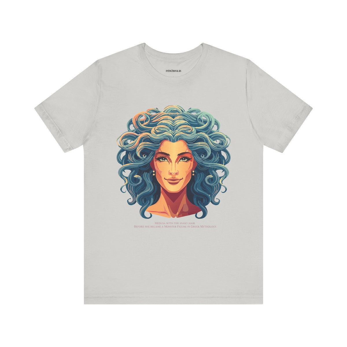 Goddess Graphic Unisex Cotton Bella+Canvas Tee with Medusa