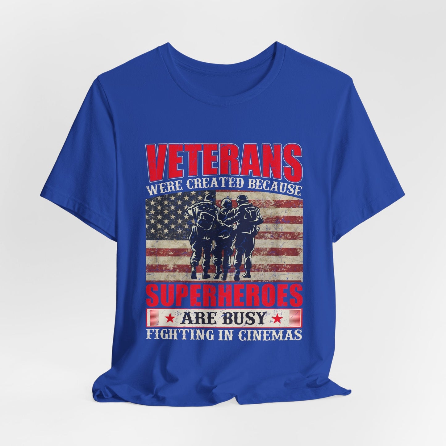 Army Veteran Patriotic Graphic Design Unisex Cotton T-Shirt v41
