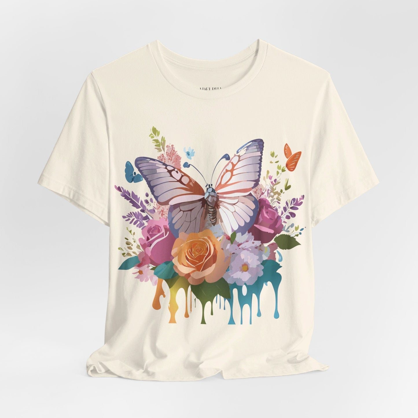 Butterfly Graphic Tee Unisex Jersey Short Sleeve By Adelpha Art Design