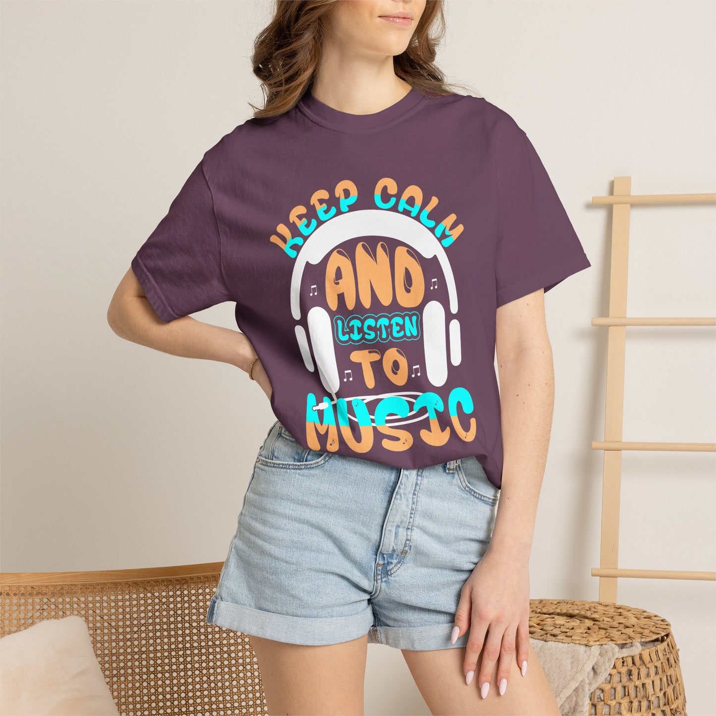 Music Graphic Design Unisex Cotton T-shirt 055