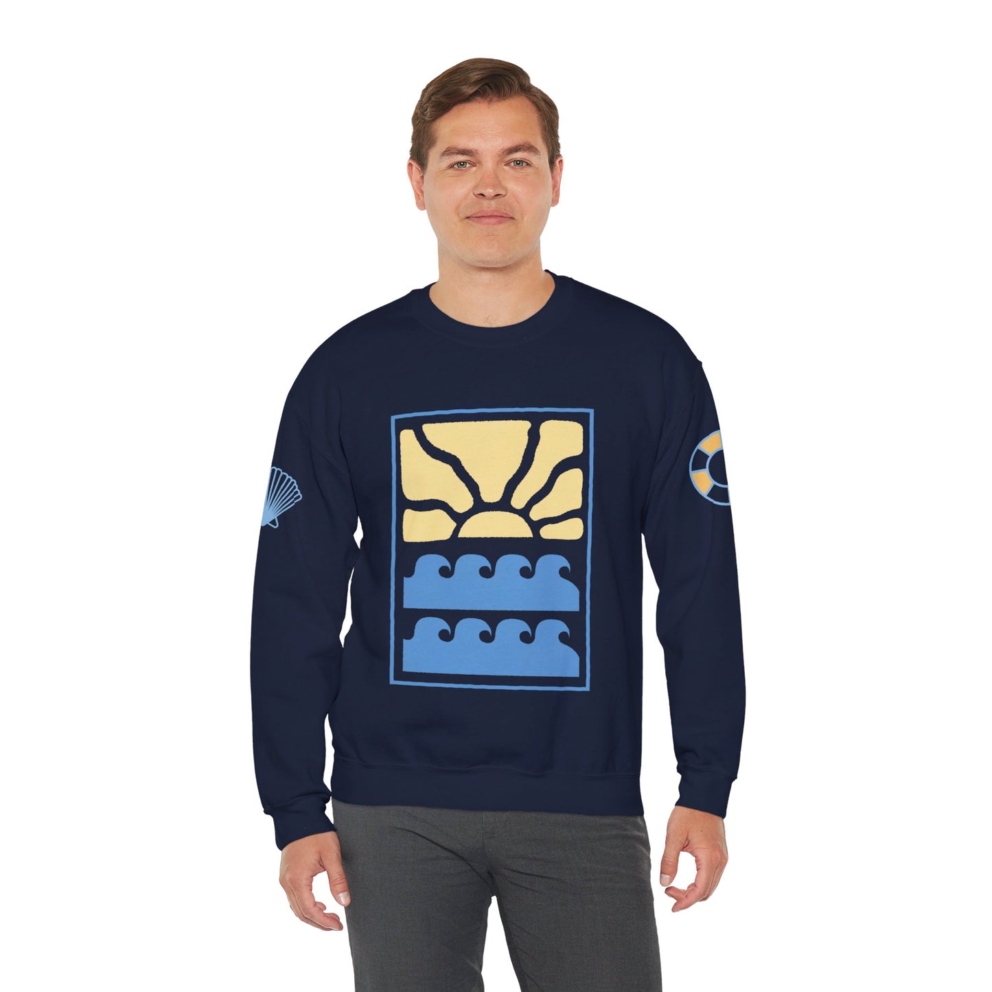 Unisex Heavy Blend Sweatshirt - Beach