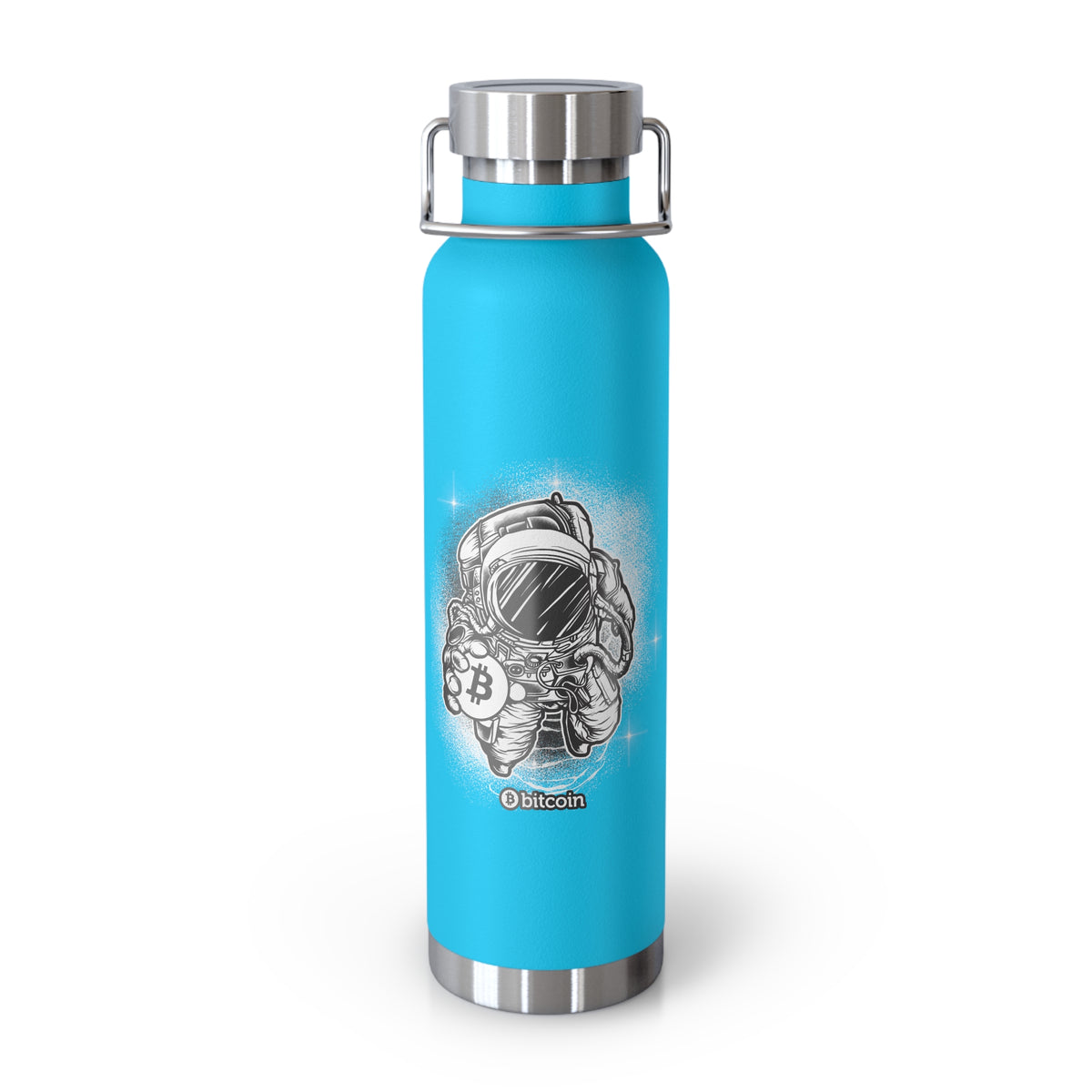 22oz Copper Insulated Water Bottle with Cartoon Design - CV4