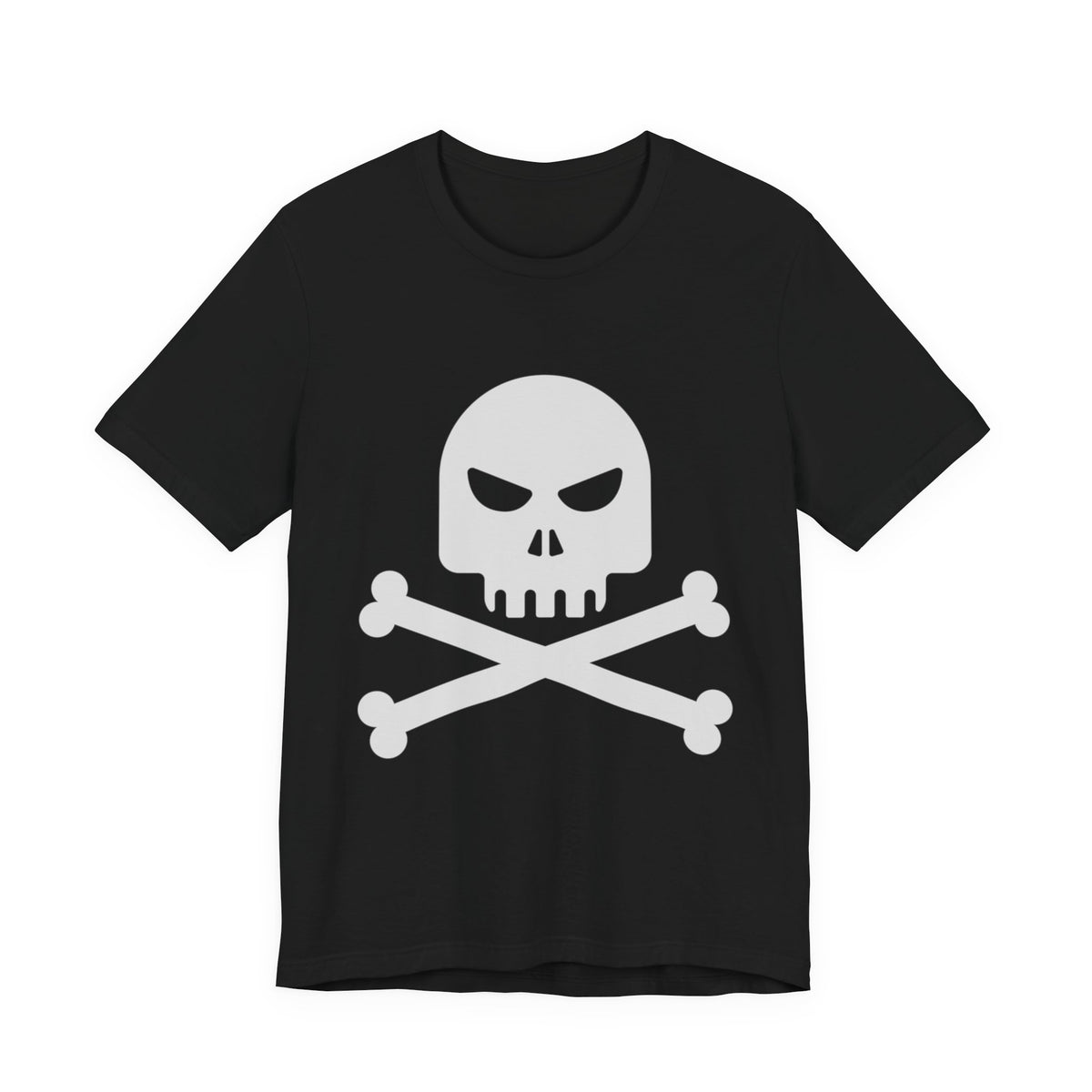 Camiseta unisex de algodón con calavera