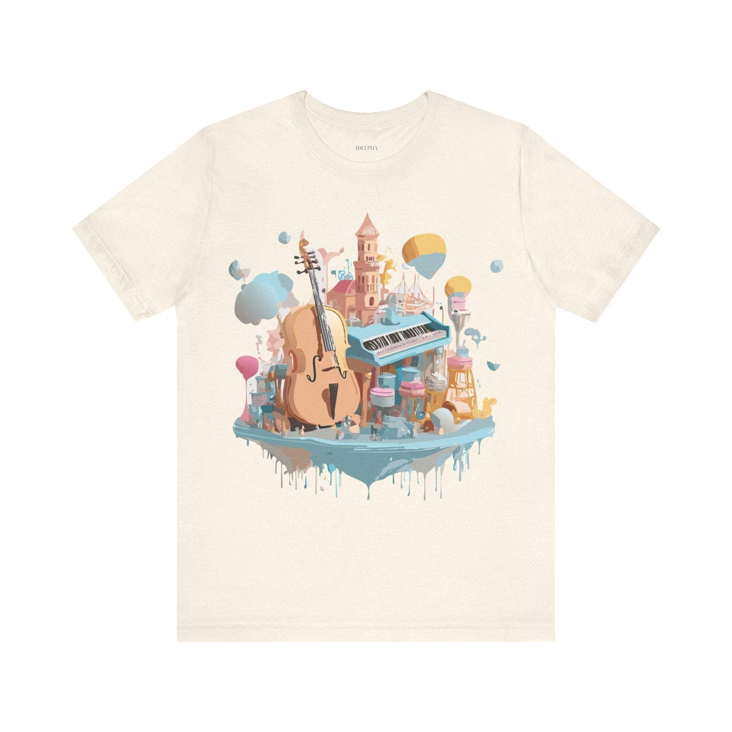Adelpha Graphic Tee Unisex Short Sleeve Art Design Shirt Vintage Inspired Artwork Premium Quality