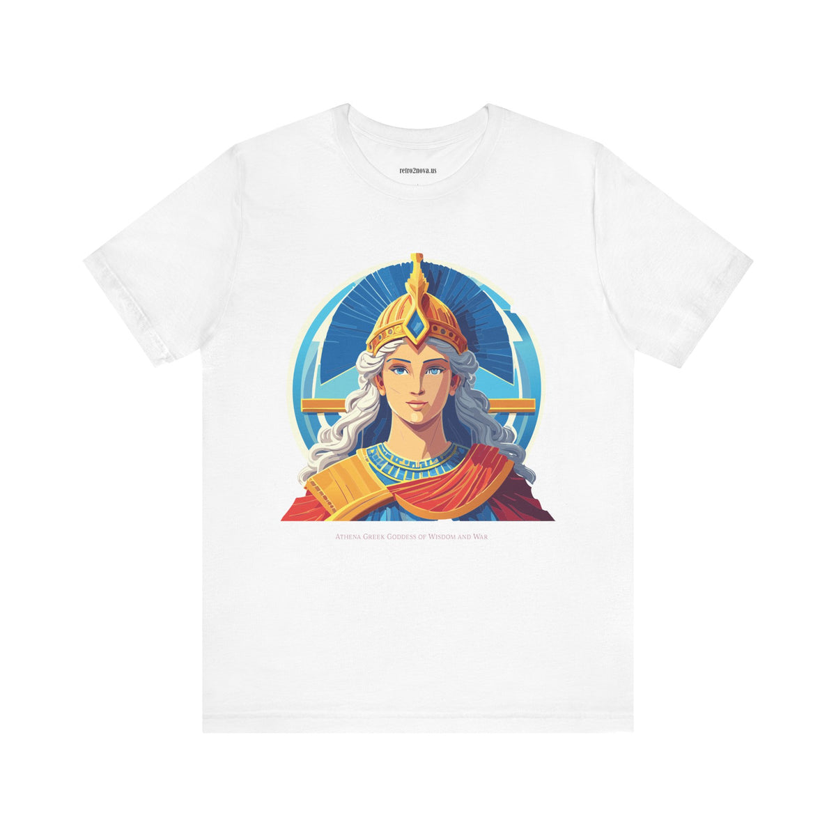 Goddess Graphic Unisex Cotton Bella+Canvas Tee with Athena