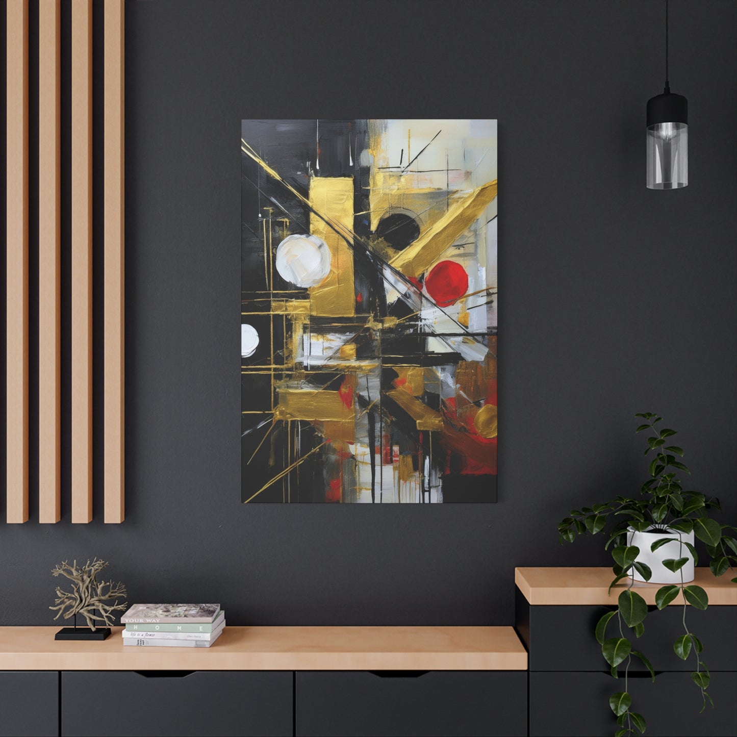 Abstract Oil Painting Print Canvas 20x24,20x30,24x30 24x32,24x36,30x40 32x48,36x48,40x60 Pine-Wood Inner Frame ABS-185