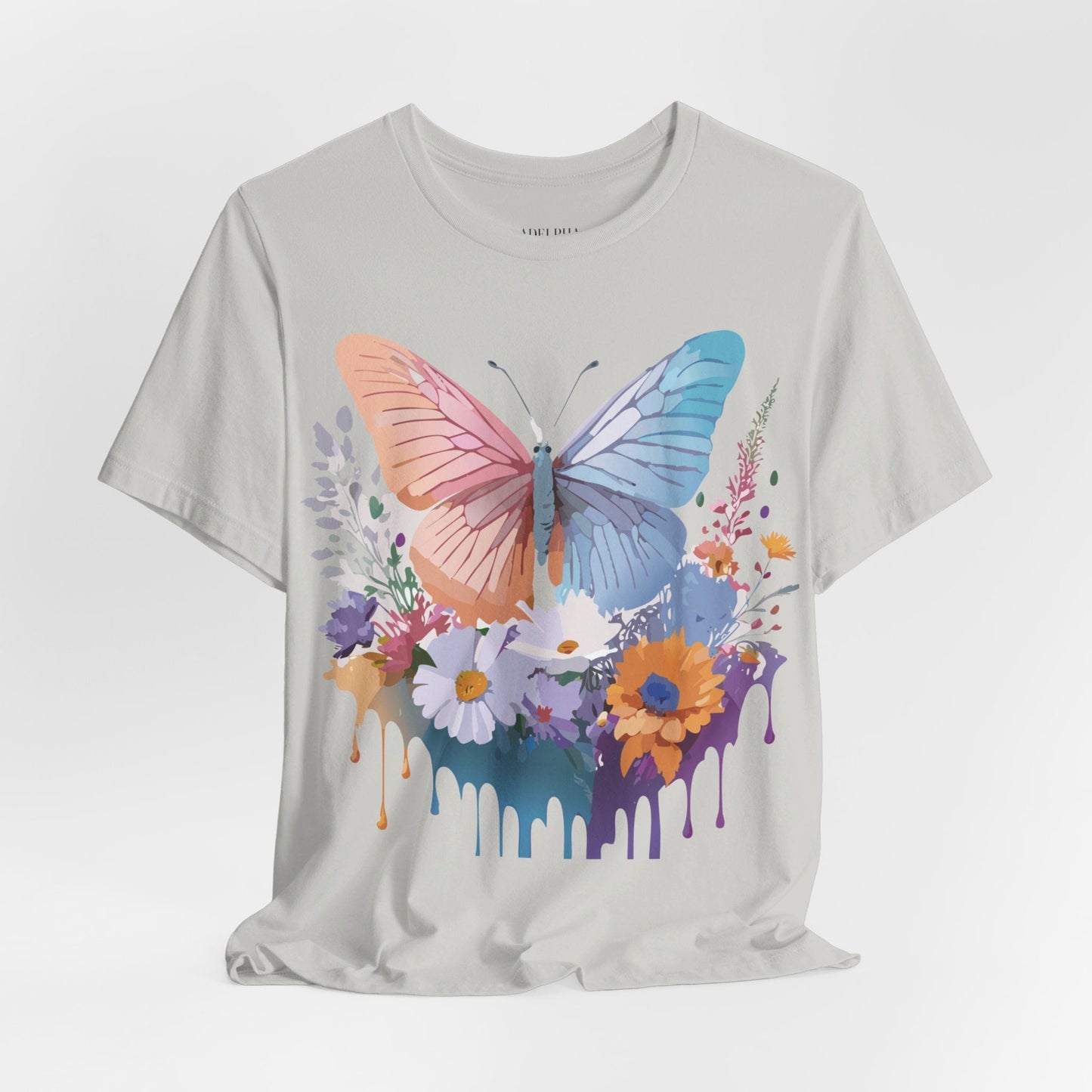 Butterfly Graphic T Shirt Unisex Adelpha Artwork Tee Vintage Style