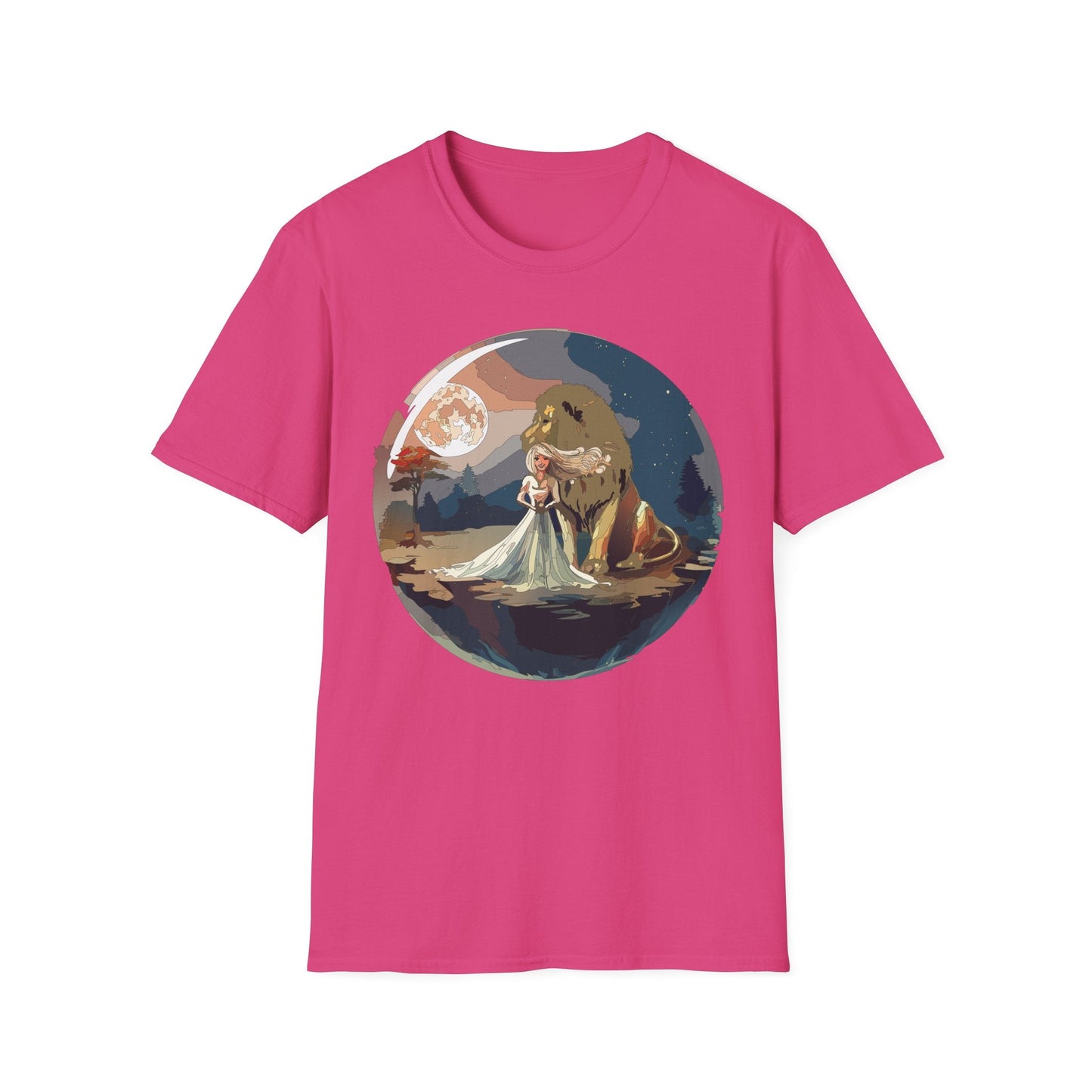 Womens Graphic T Shirt Art Design Unisex Softstyle 64000 Gildan Short Sleeve Tee