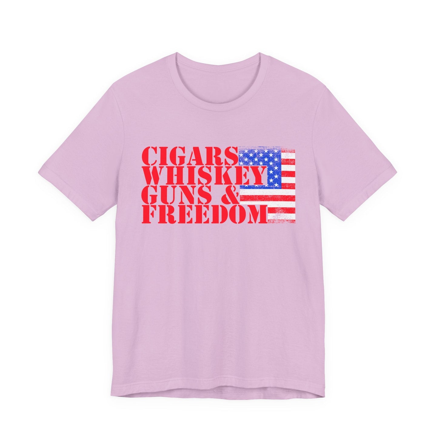 American Flag Graphic Unisex Cotton T-Shirt a2