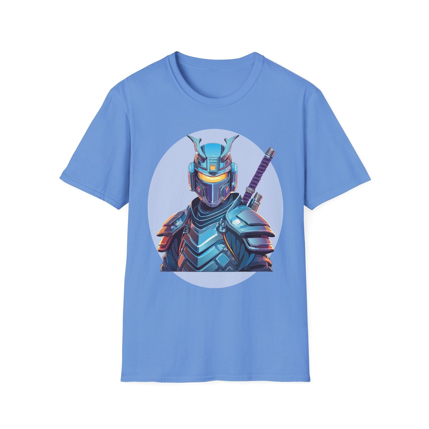 Samurai Shirt Unisex Softstyle Tee 64000 Gildan 100 Percent Ring Spun Cotton Comfort Fit