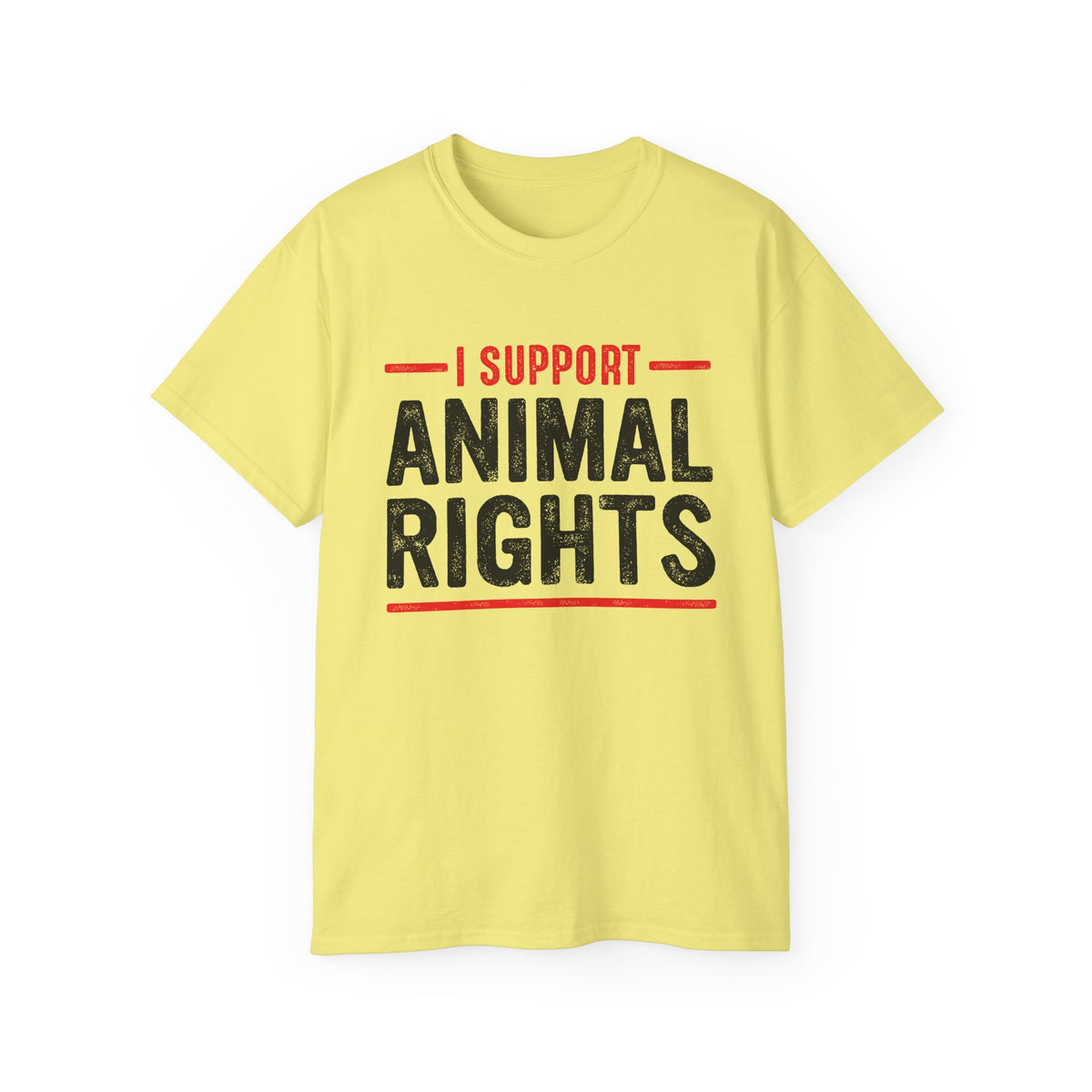 I Support Animal Rights Tee | Animal Rights Advocacy Shirt