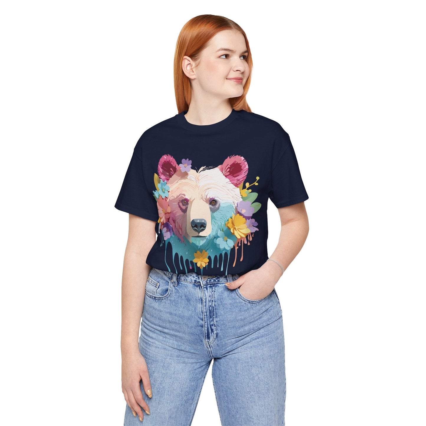 Bear Graphic T Shirt Unisex Adelpha Vintage Inspired Artwork Tee