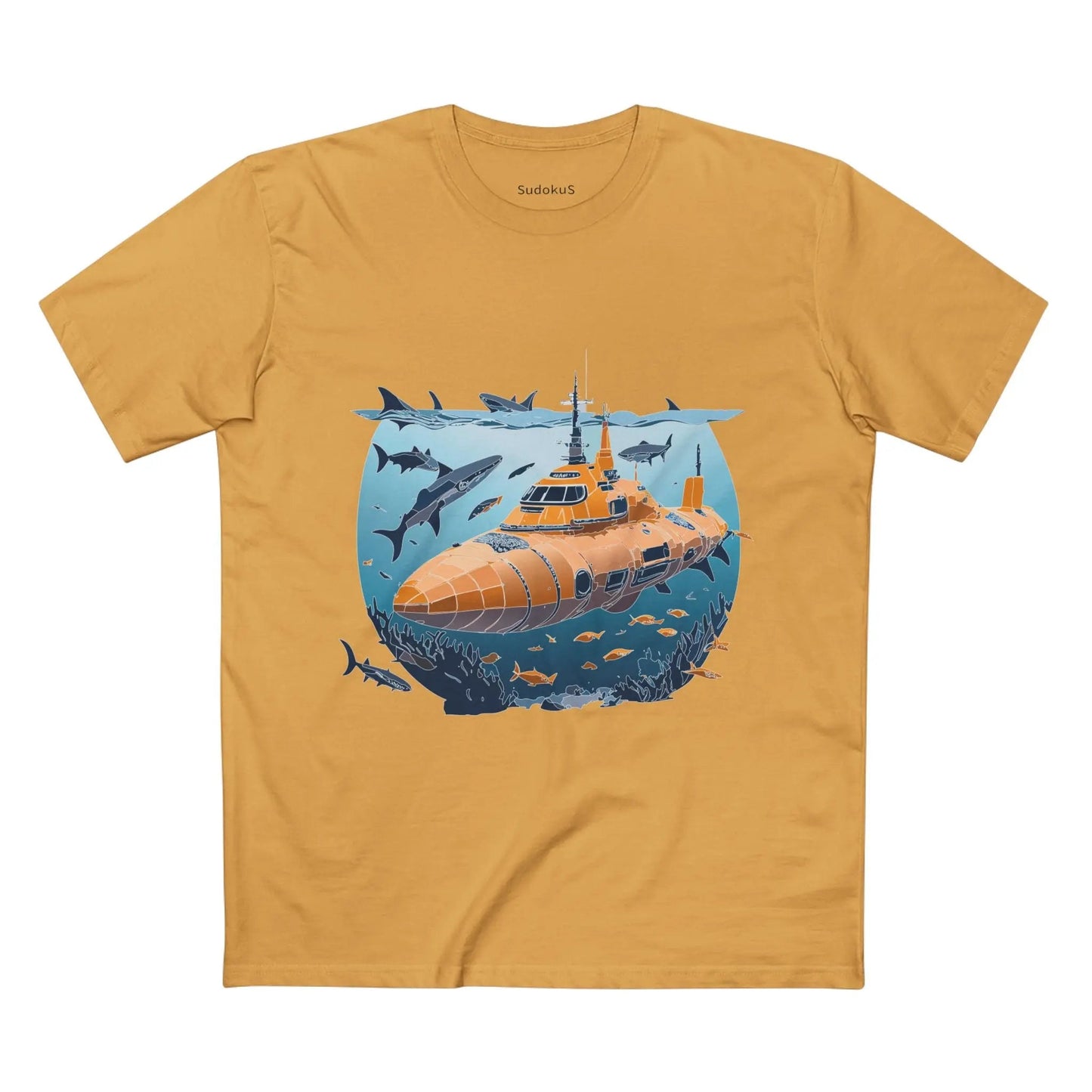 Ocean Coast Graphic Unisex 100 Cotton Staple Tee 21