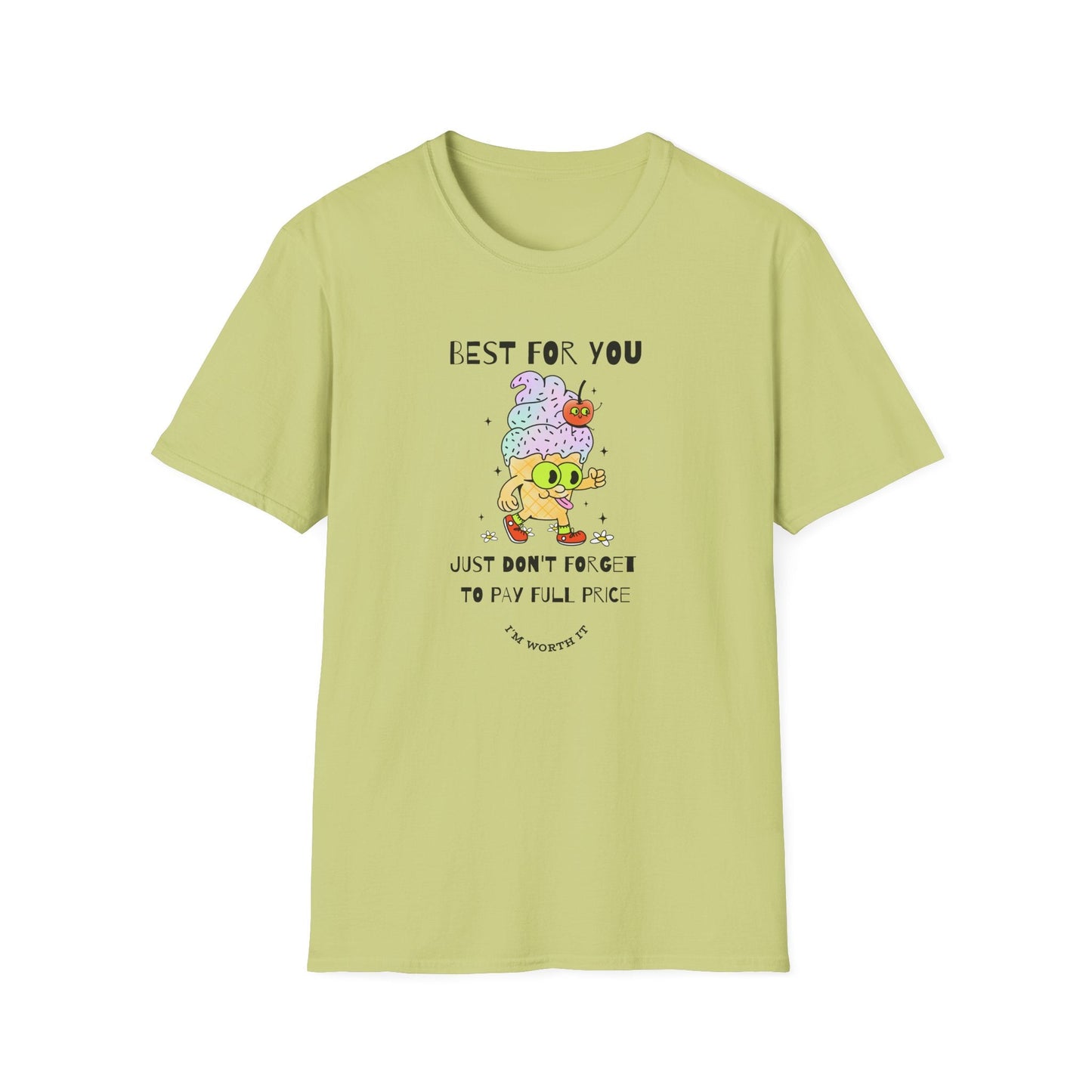 Funny Food T Shirts Unisex Softstyle Tee Cotton Gildan 64000 Short Sleeve Graphic Tee