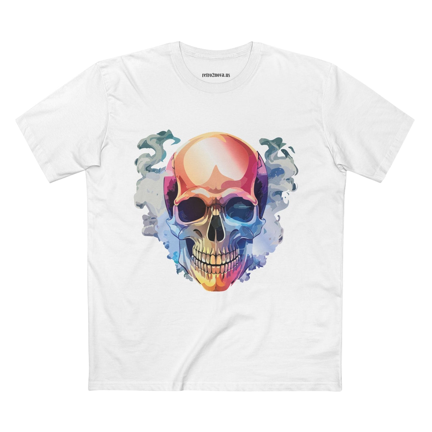 Skull Shirt Skeleton Art Tee Unisex Premium Cotton Retro2Nova From Art Collection