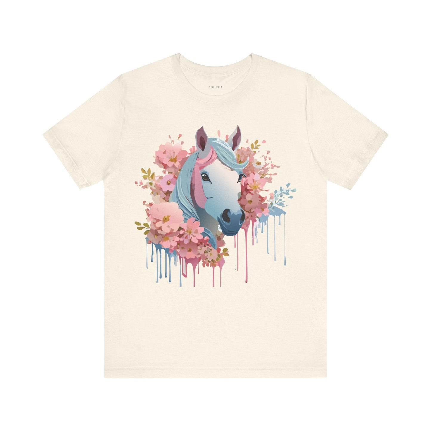 Horse Graphic Unisex 100 Cotton Vintage Animal Art T-Shirt 15