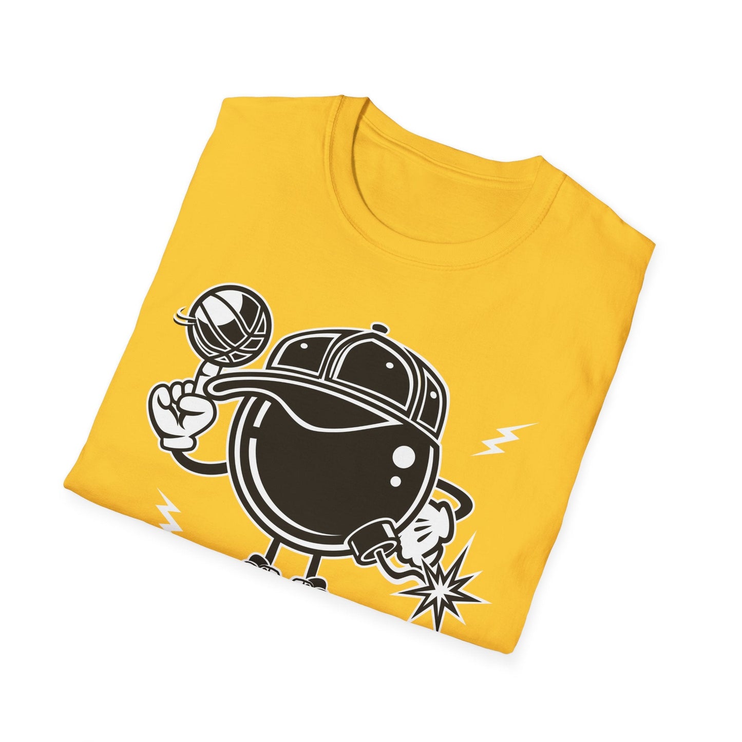 Cartoon Animation T Shirt Unisex Funny Tee Gildan Softstyle 100 Percent Cotton Comfort