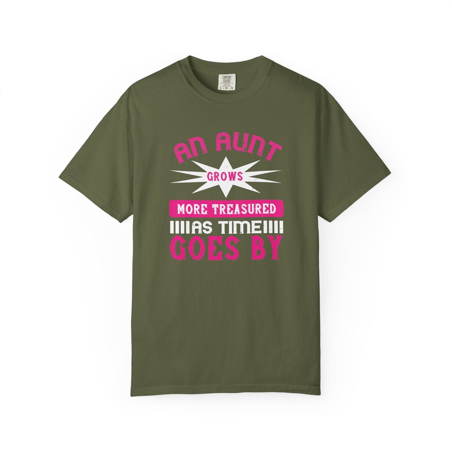 An Aunt T-shirt Mother Day Mama Tee Unisex Comfort Colors Garment-Dyed Cotton h62