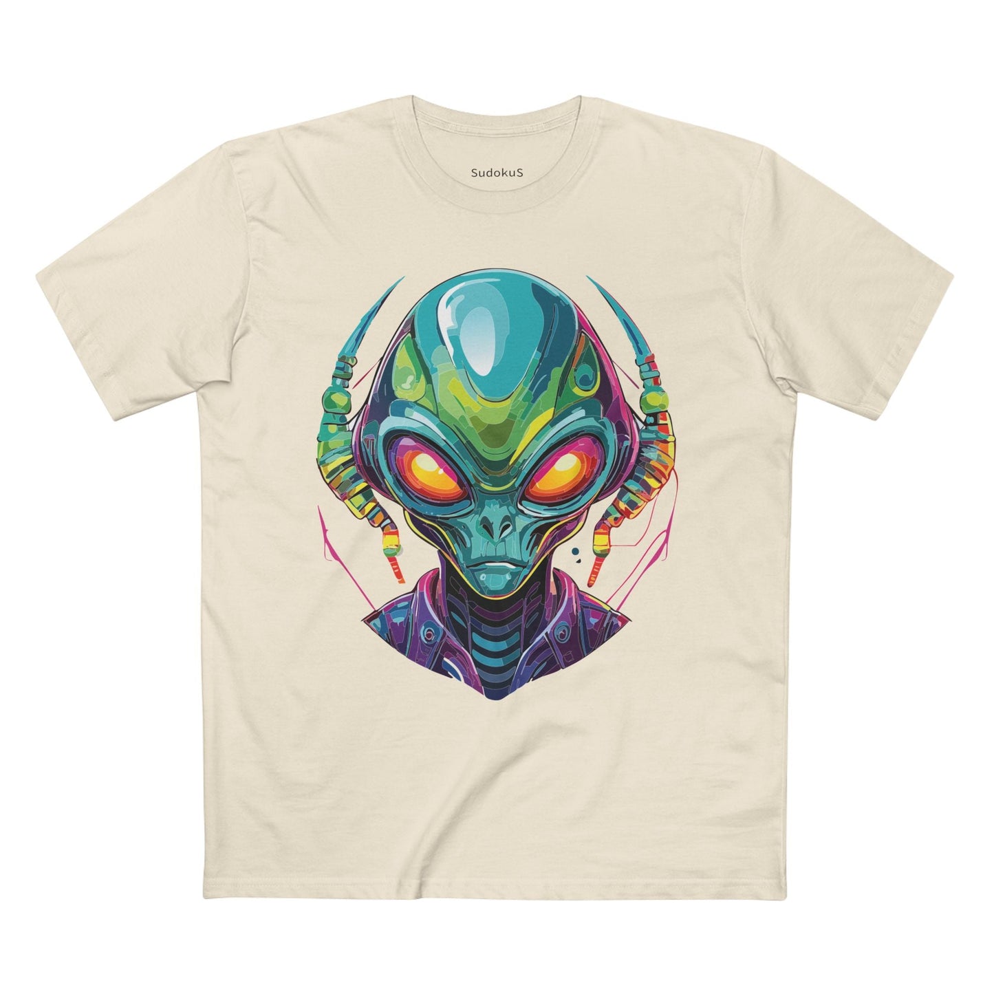 Aliens Graphic Unisex 100 Cotton Staple Tee 14