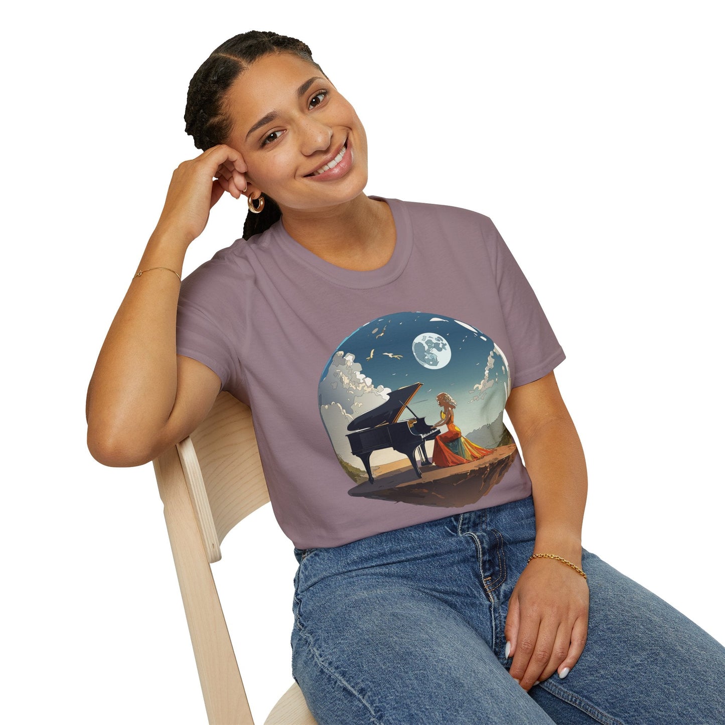 Womens Graphic T Shirts Art Design Shirt Gildan Softstyle 64000 Cotton Tee Unisex Comfort