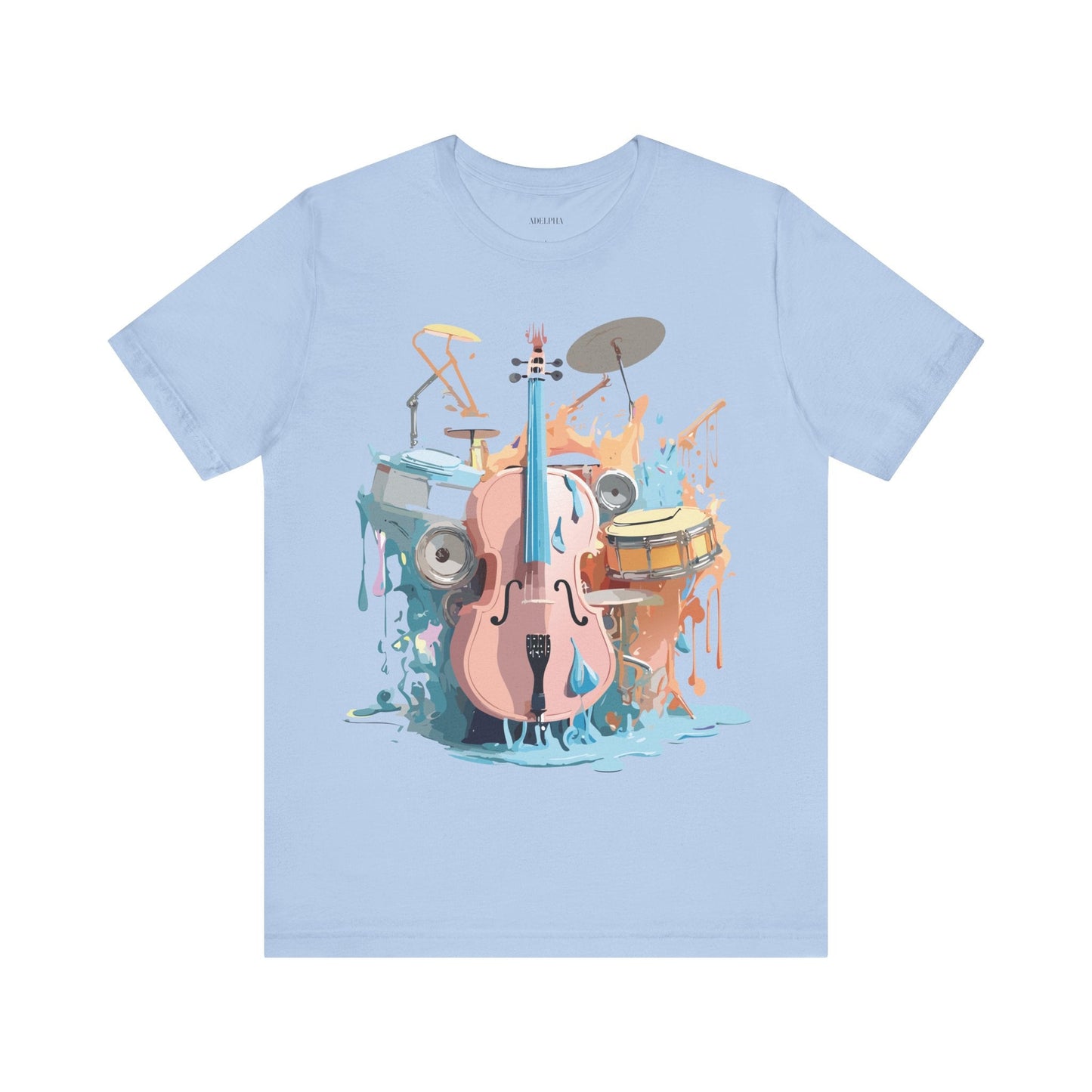 Adelpha Graphic Tee Unisex Short Sleeve Shirt With Vintage Inspired Artwork Design