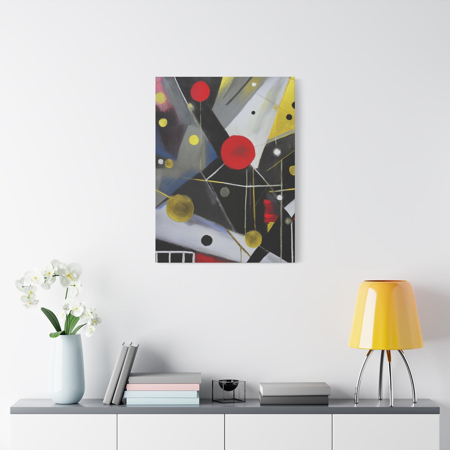 Abstract Oil Painting Print Canvas 20x24,20x30,24x30 24x32,24x36,30x40 32x48,36x48,40x60 Pine-Wood Inner Frame ABS-154