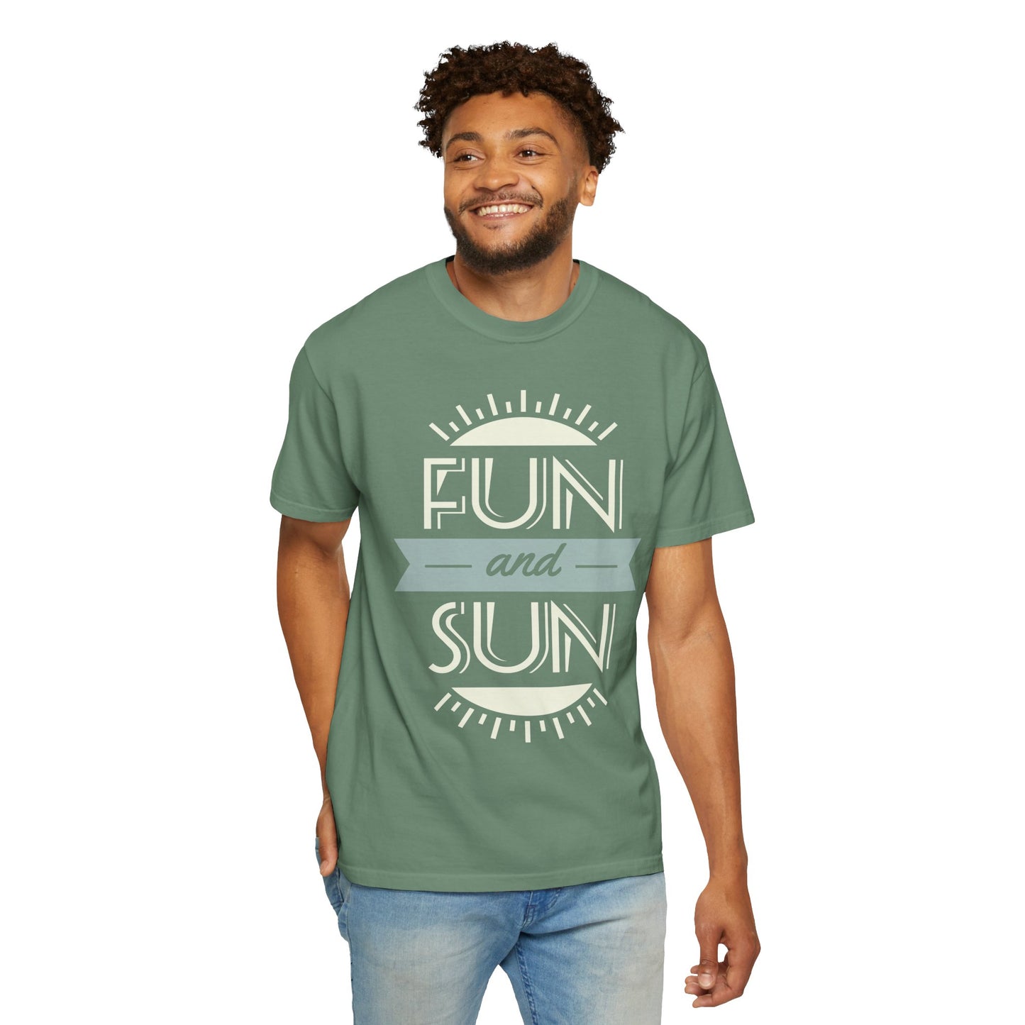 Unisex T-shirt with summer design