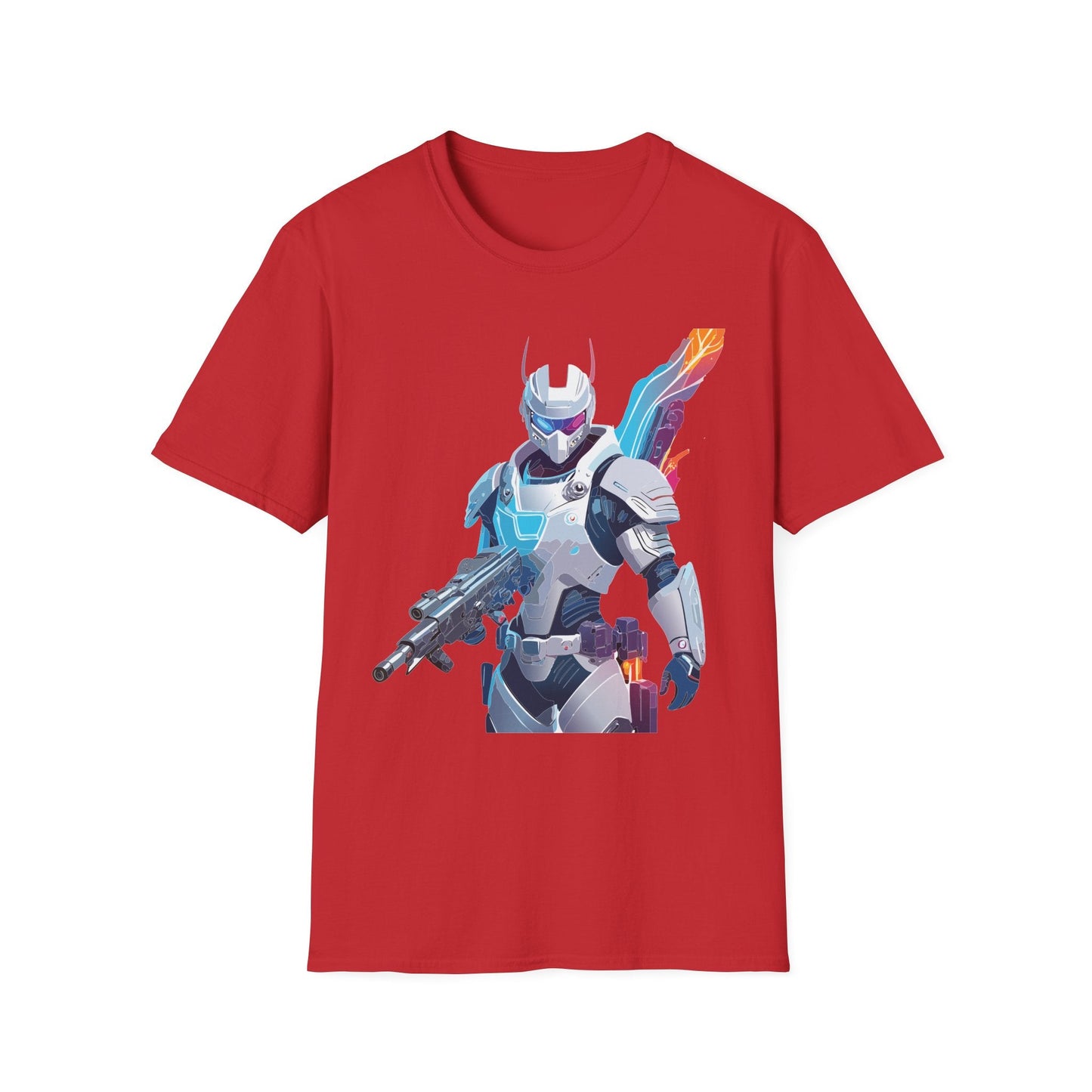 Robocop T Shirt Unisex Softstyle 64000 Graphic Tee 100 Percent Ring Spun Cotton Comfort