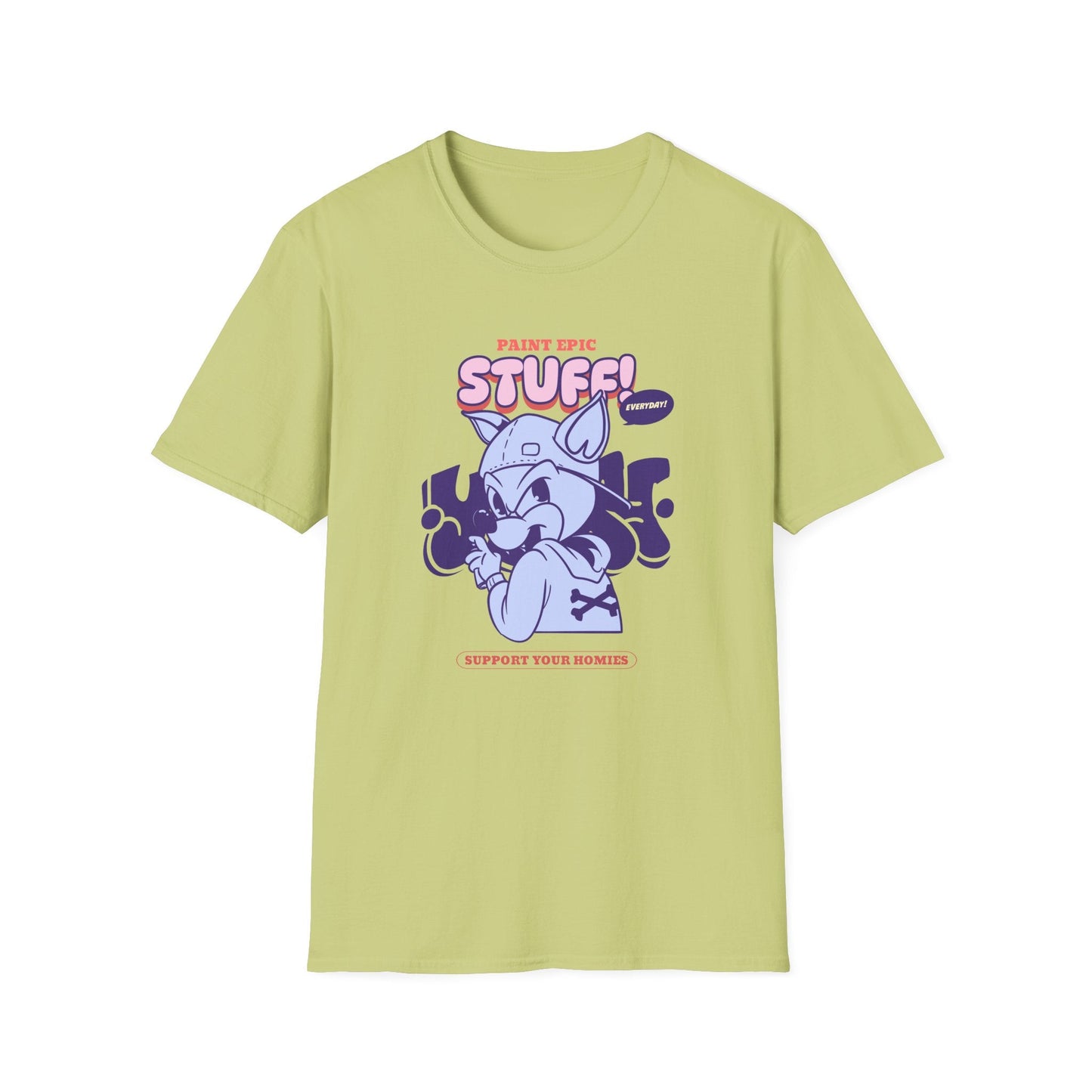Funny Animals Shirts Unisex Graphic Tee Soft Cotton Gildan Softstyle 64000 Comfortable Everyday Wear