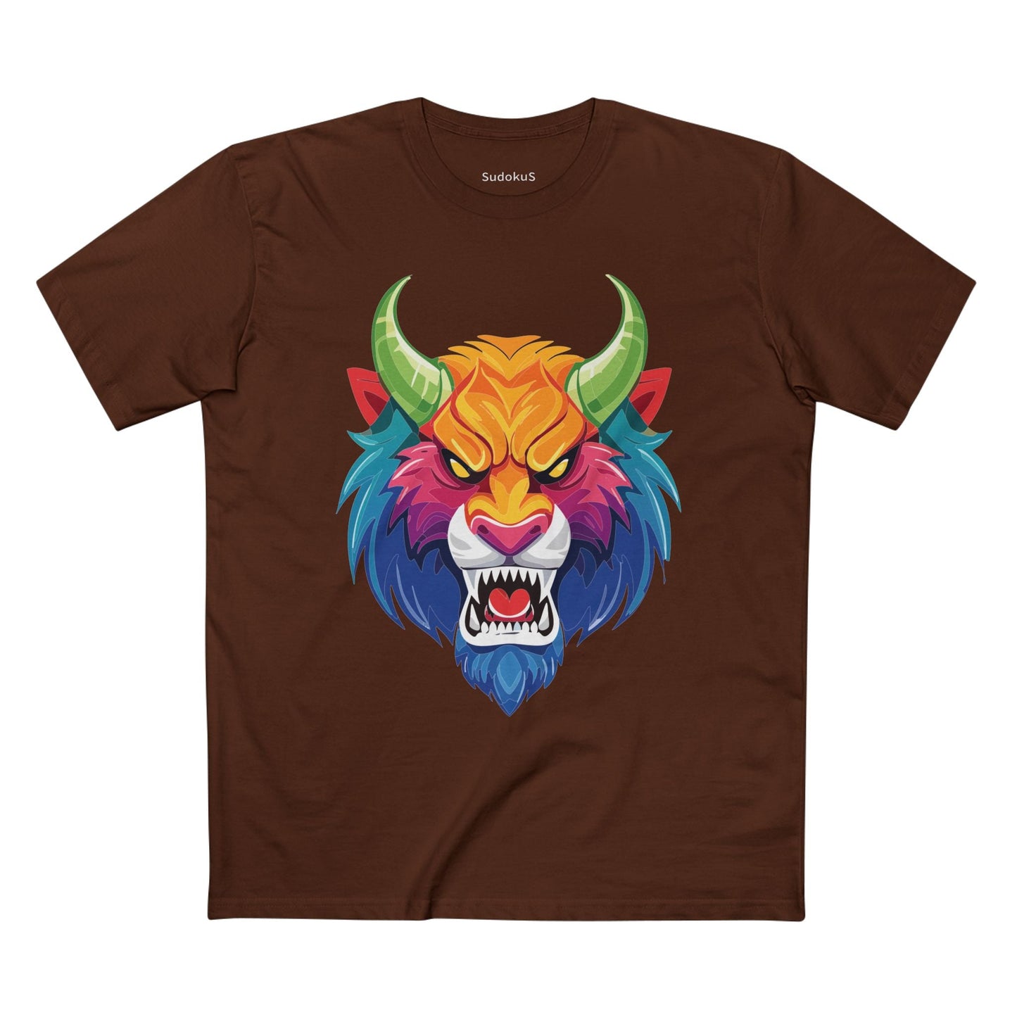 Cartoon Monsters Graphic Unisex 100 Cotton Staple Tee 22