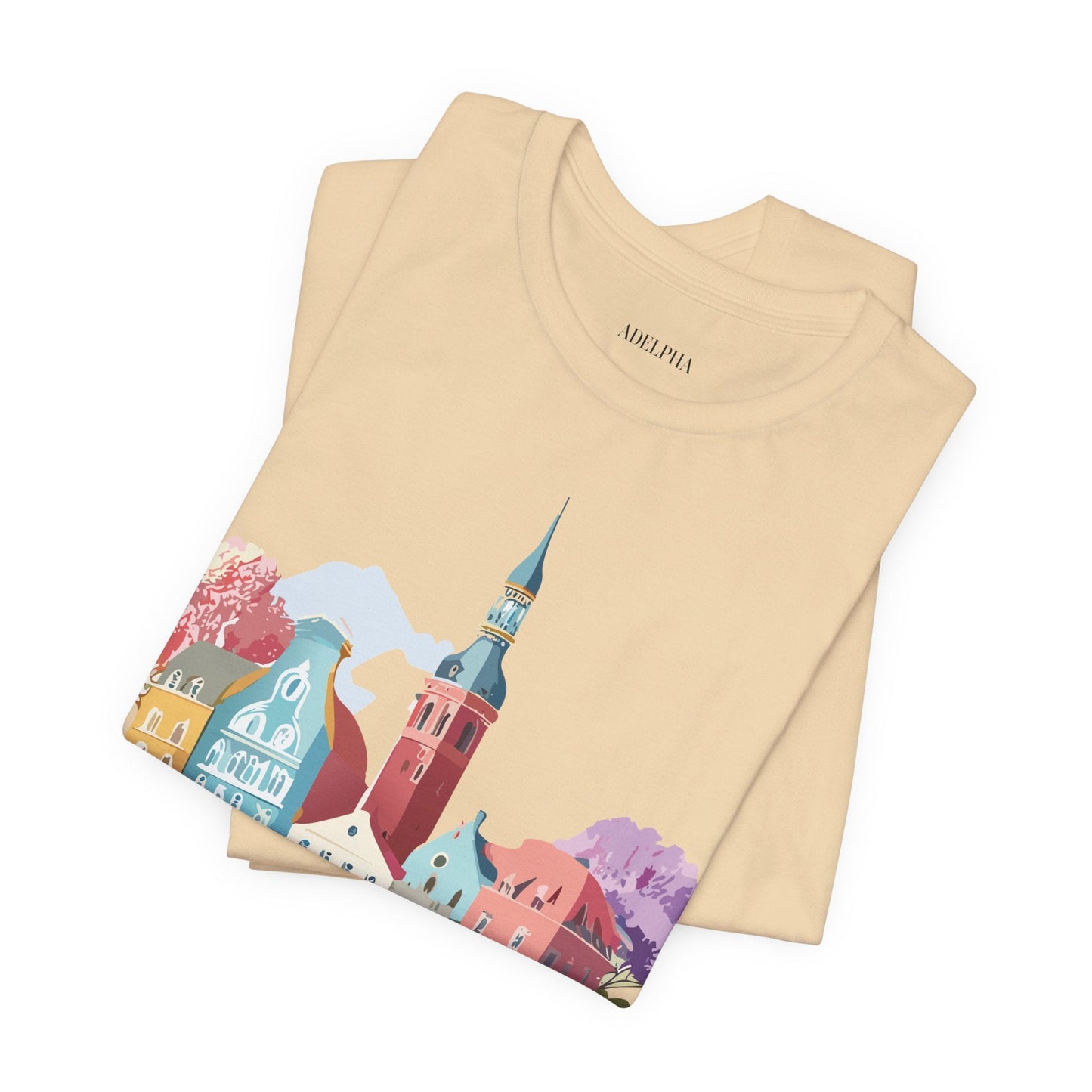Germany Tourist Shirt Unisex Graphic Tee With Vintage Adelpha Artwork Short Sleeve
