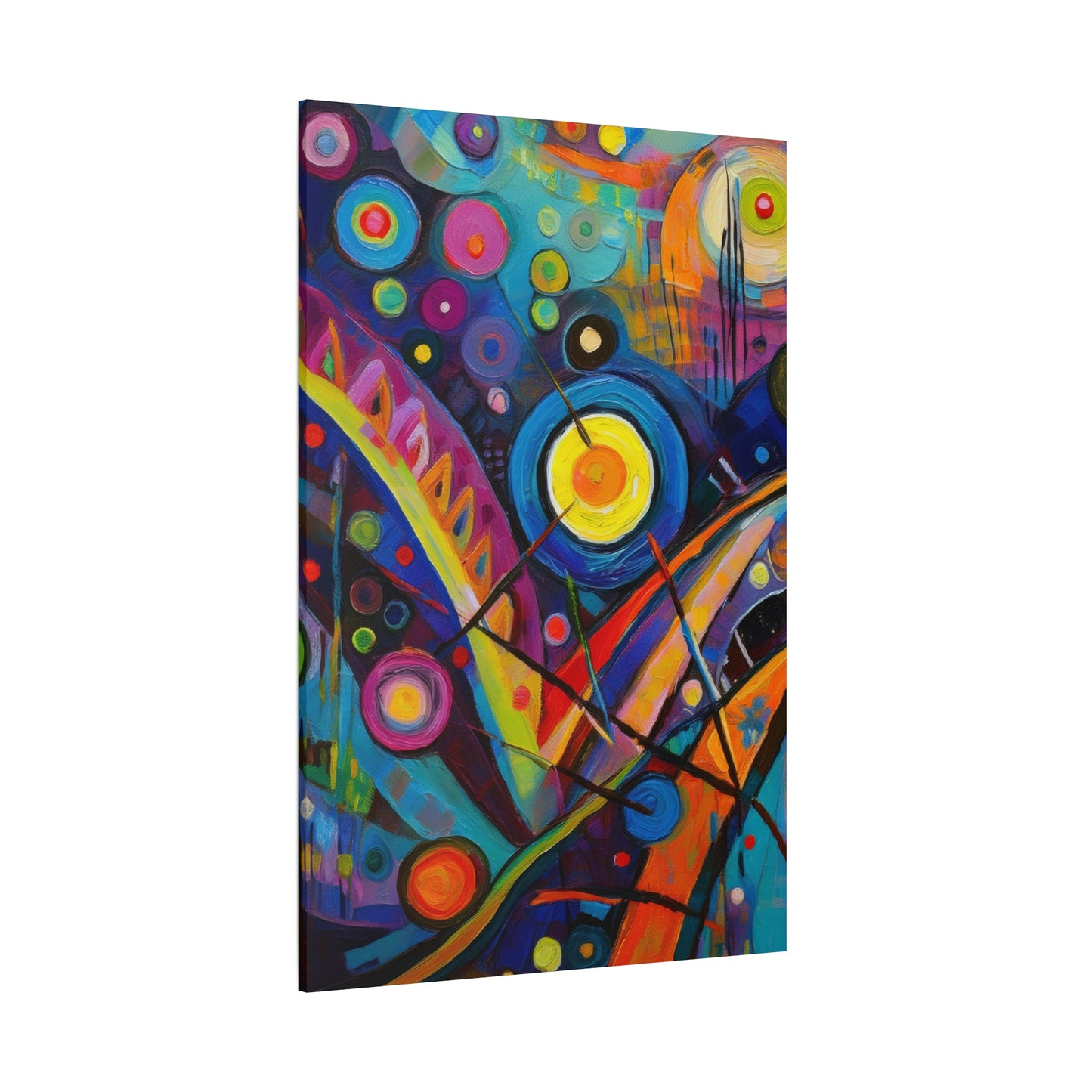 Abstract Oil Painting Print Canvas 20x24,20x30,24x30 24x32,24x36,30x40 32x48,36x48,40x60 Pine-Wood Inner Frame ABS-127