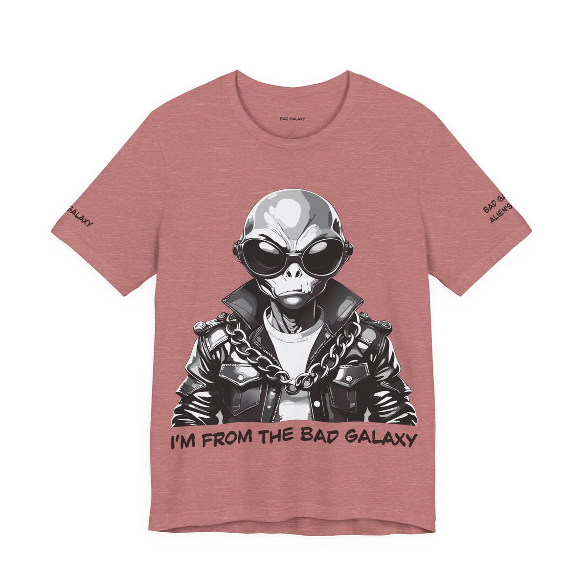 Alien Graphic Unisex Cotton Bella+Canvas Tee with Art Design b73